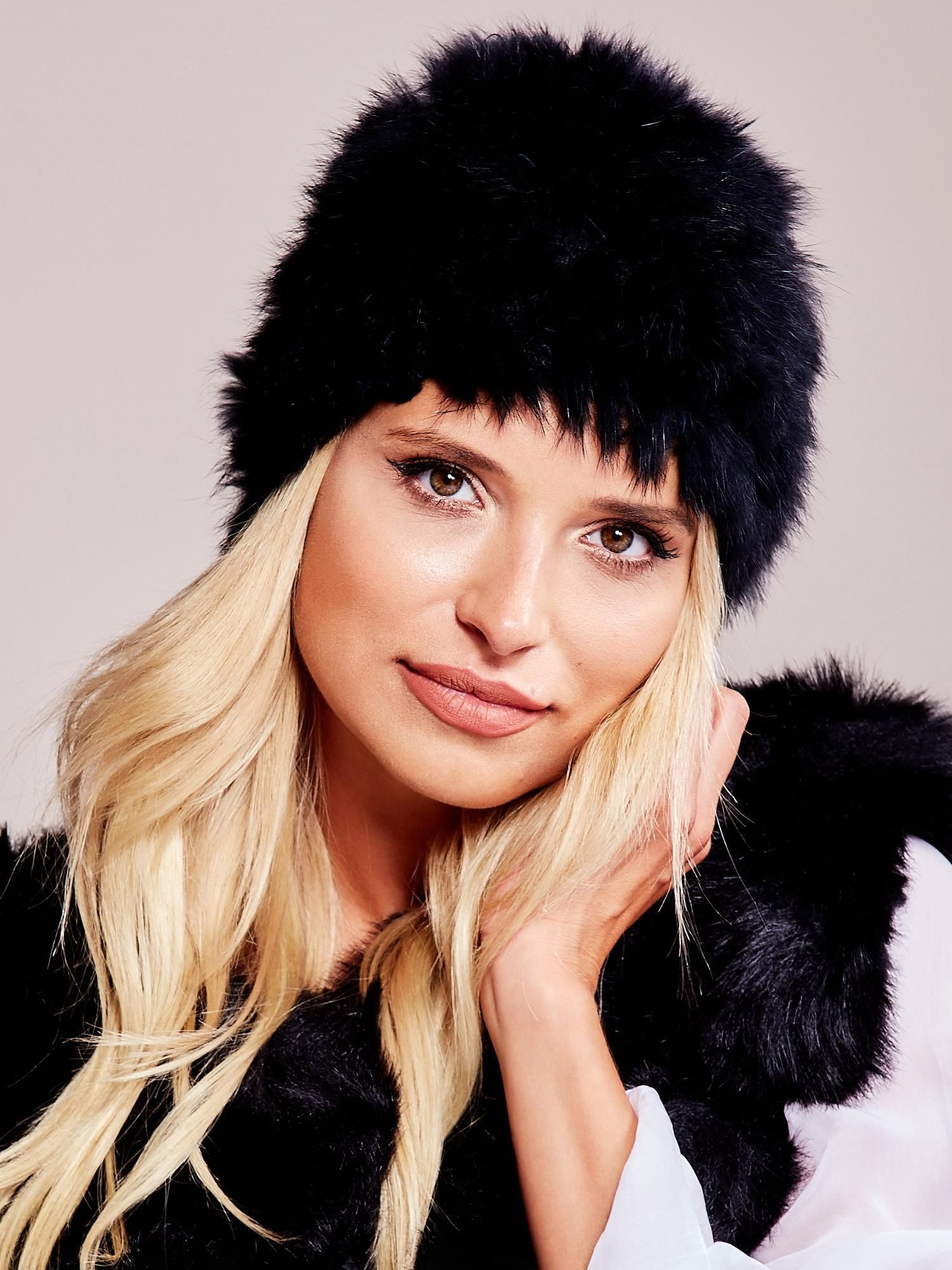 Czapka Czarny