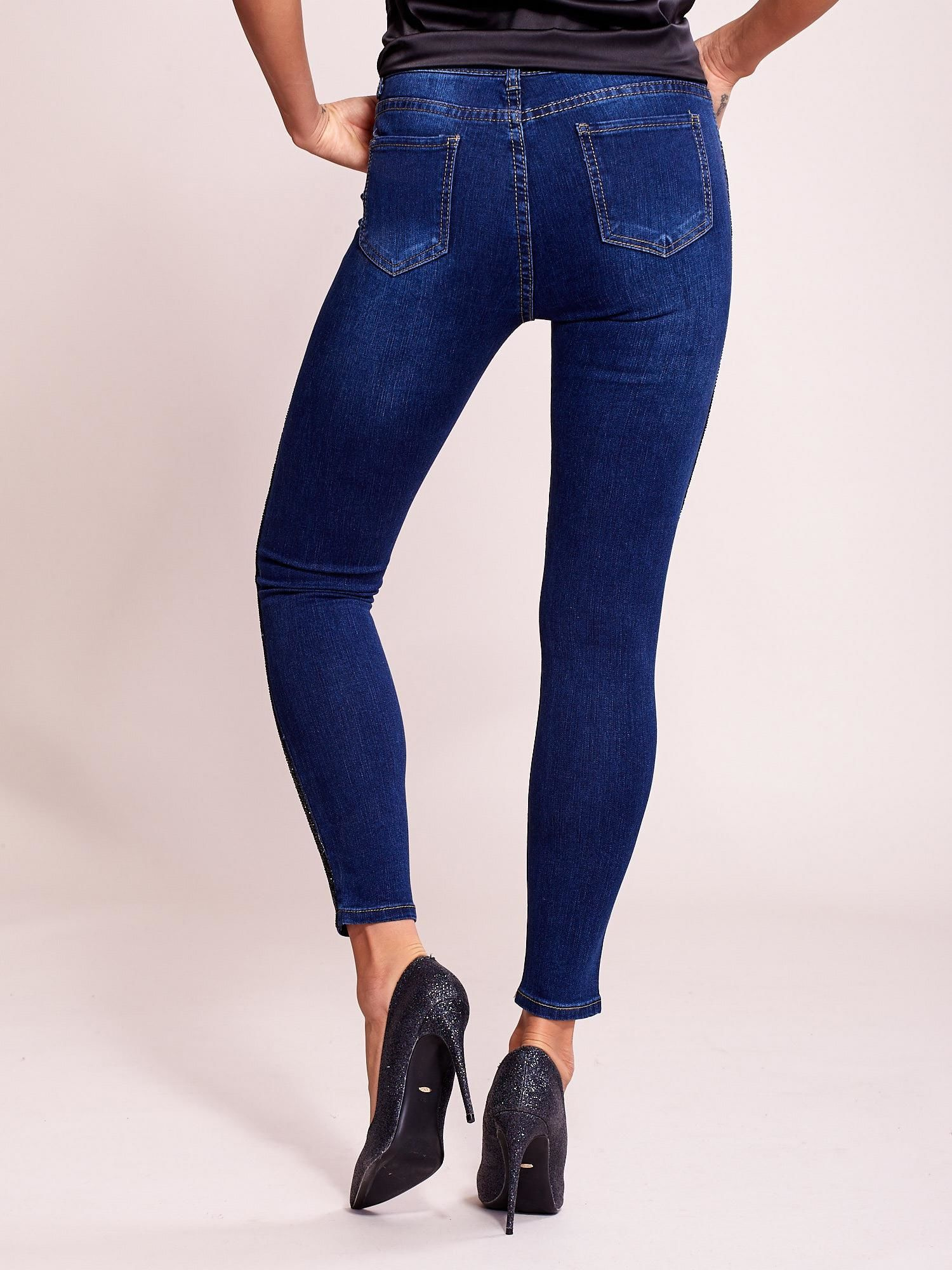 Spodnie jeans Ciemny niebieski