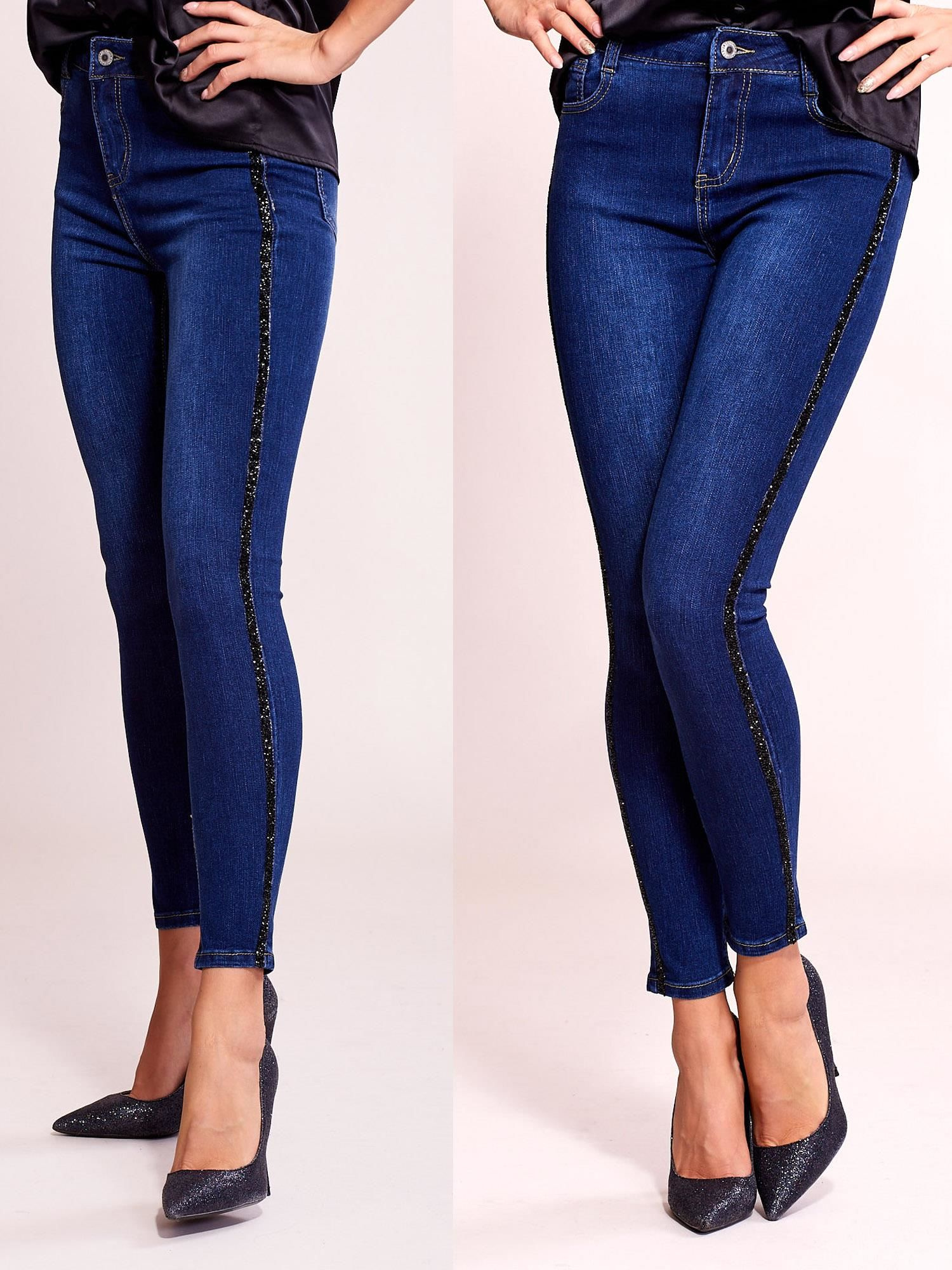 Spodnie jeans Ciemny niebieski