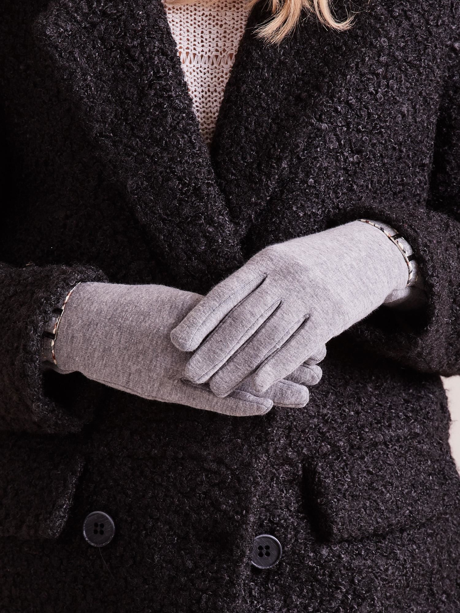 Rękawiczki Szary