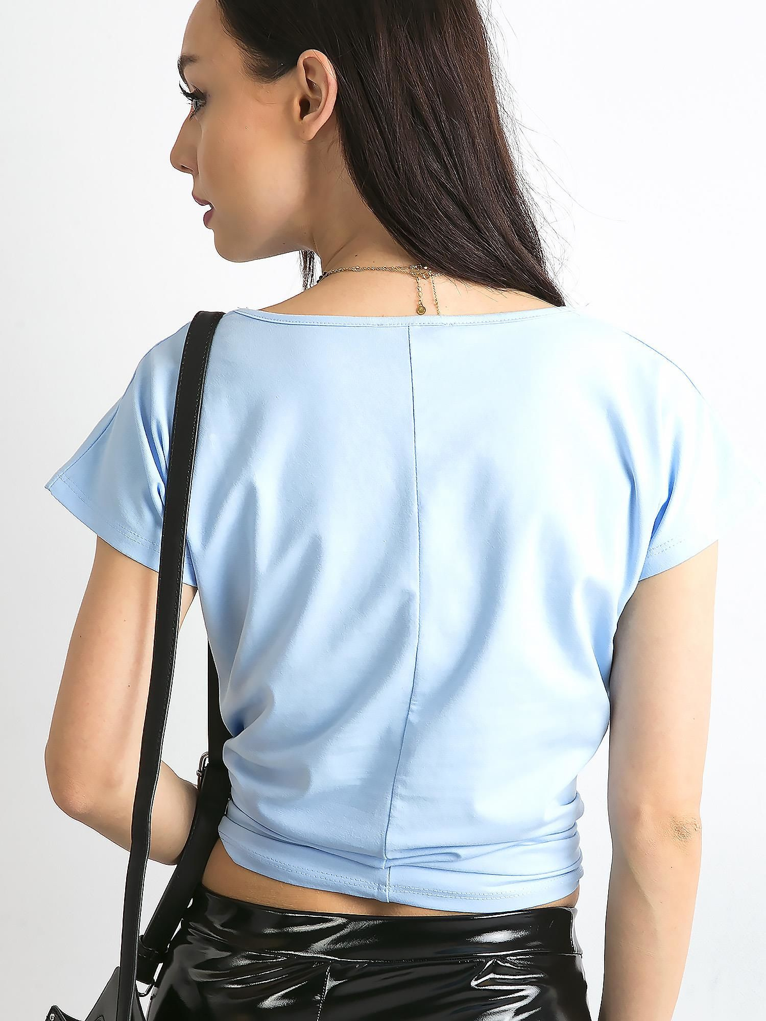 T-shirt Jasny niebieski