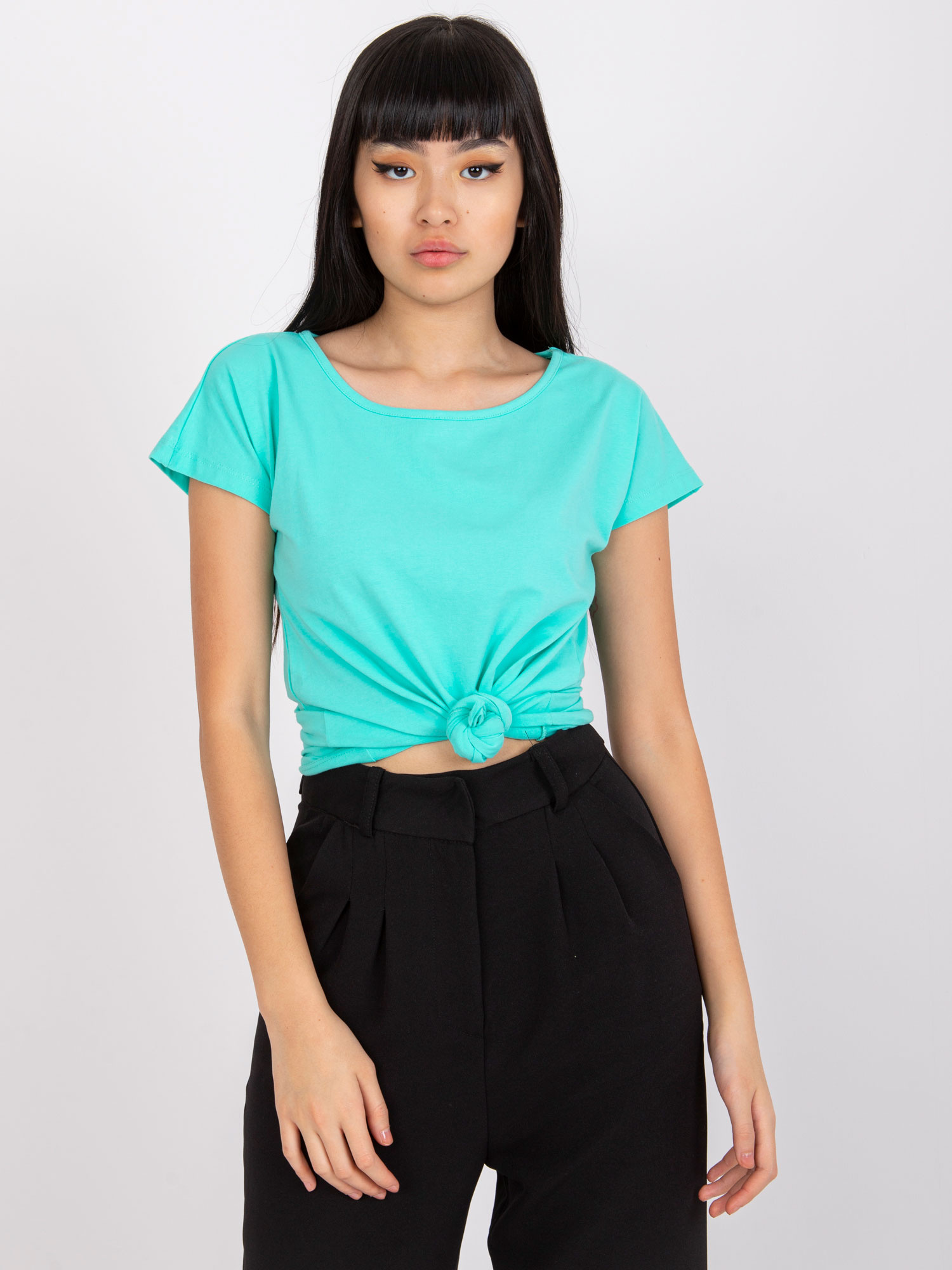 T-shirt Turkusowy