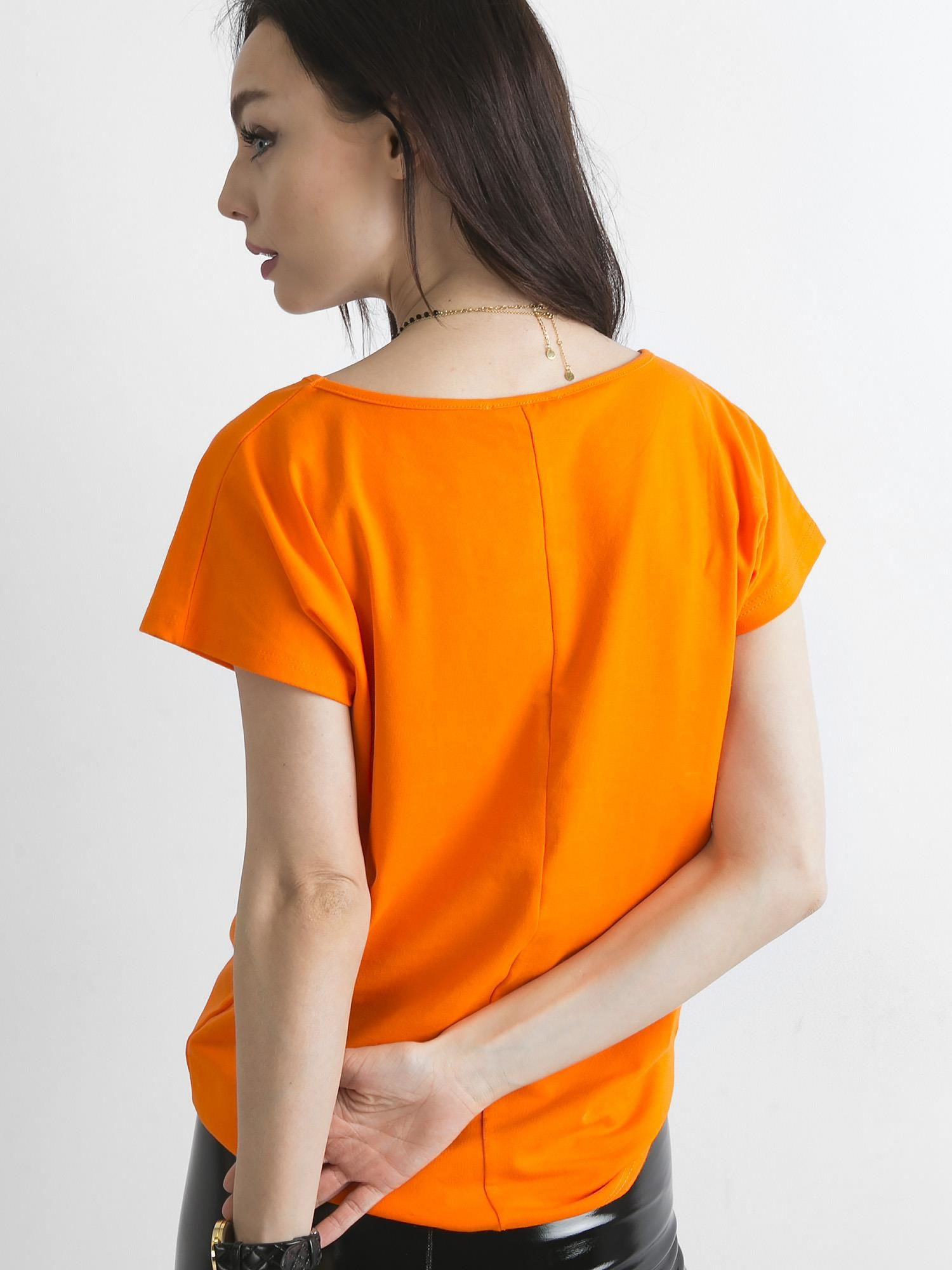 T-shirt Pomarańczowy