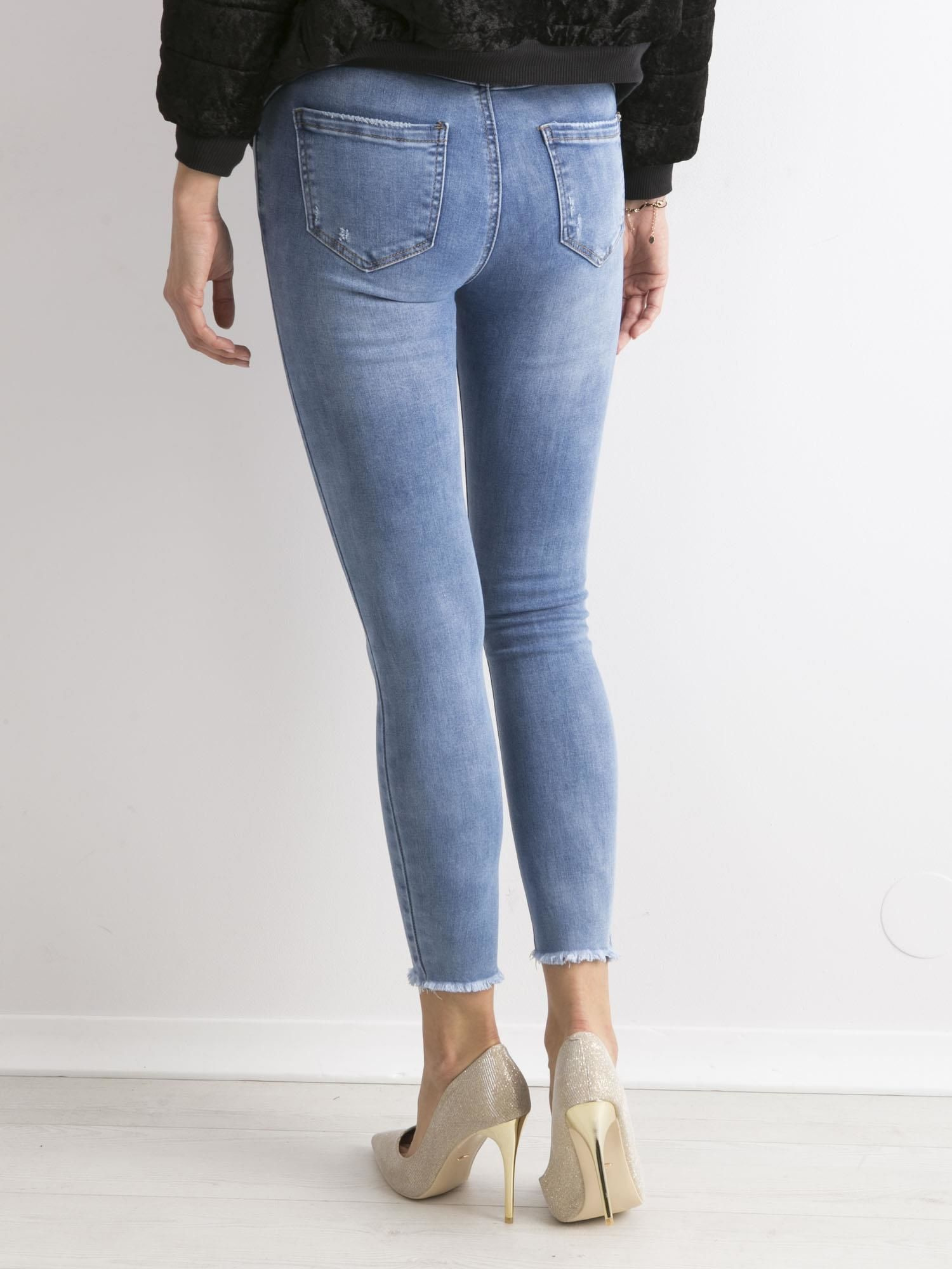 Spodnie jeans Niebieski