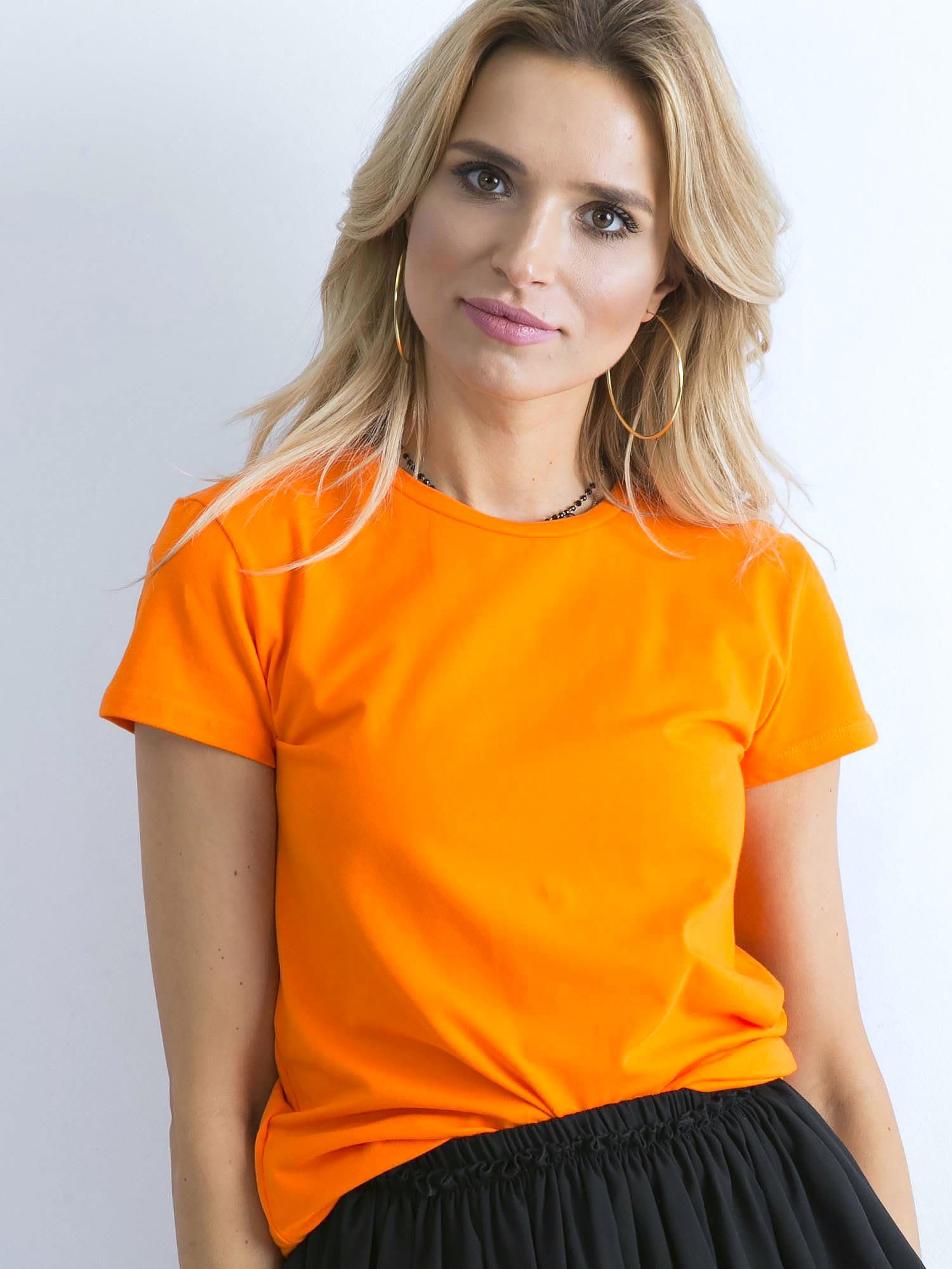 T-shirt Pomarańczowy