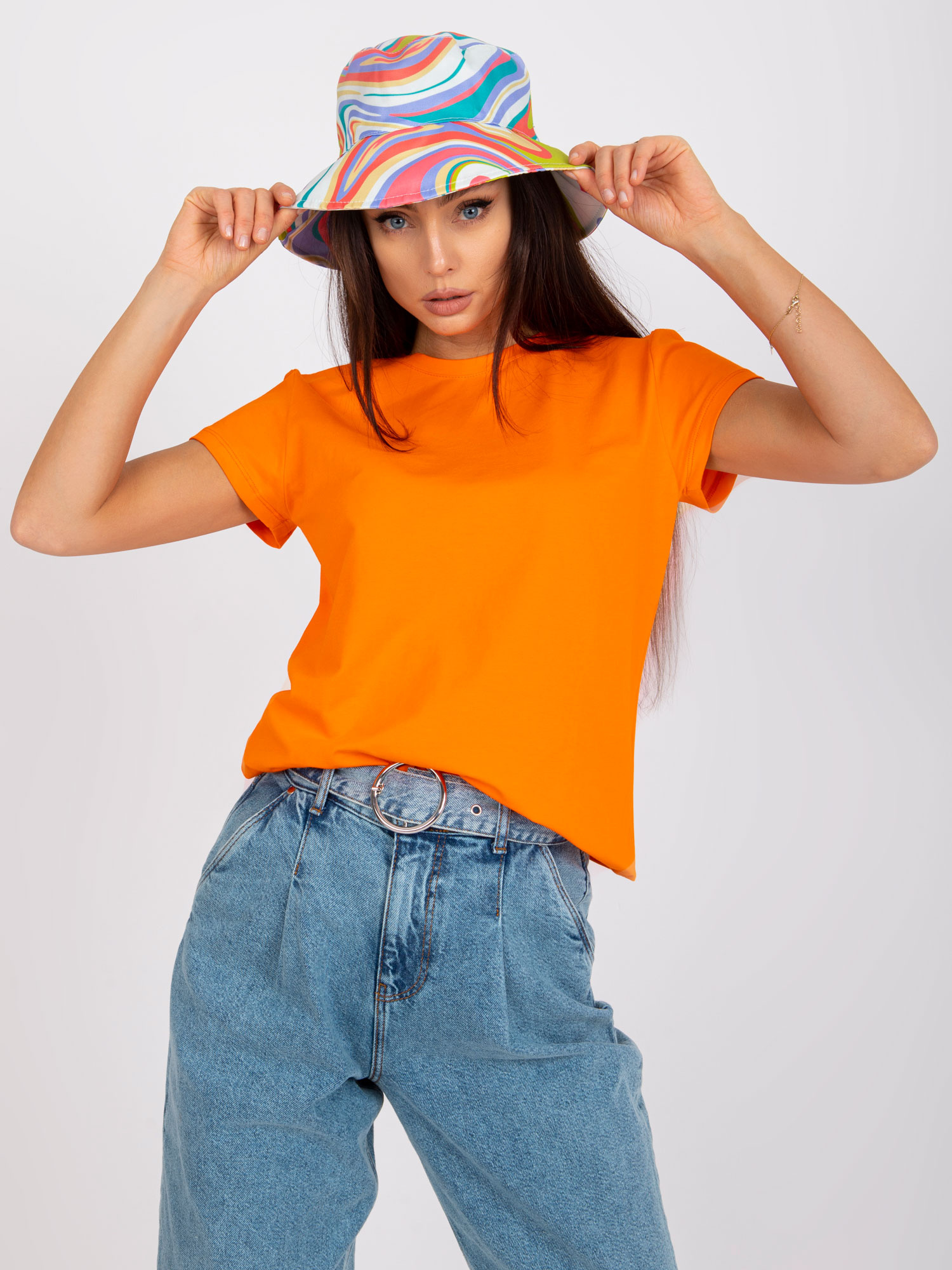 T-shirt Pomarańczowy