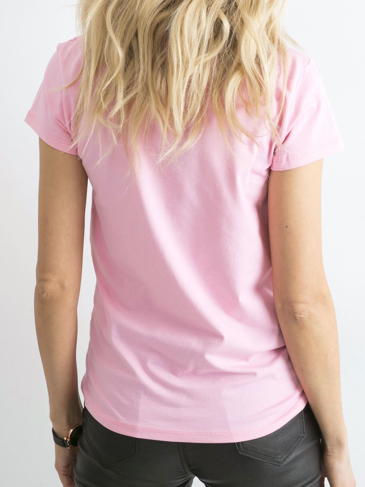 T-shirt Różowy