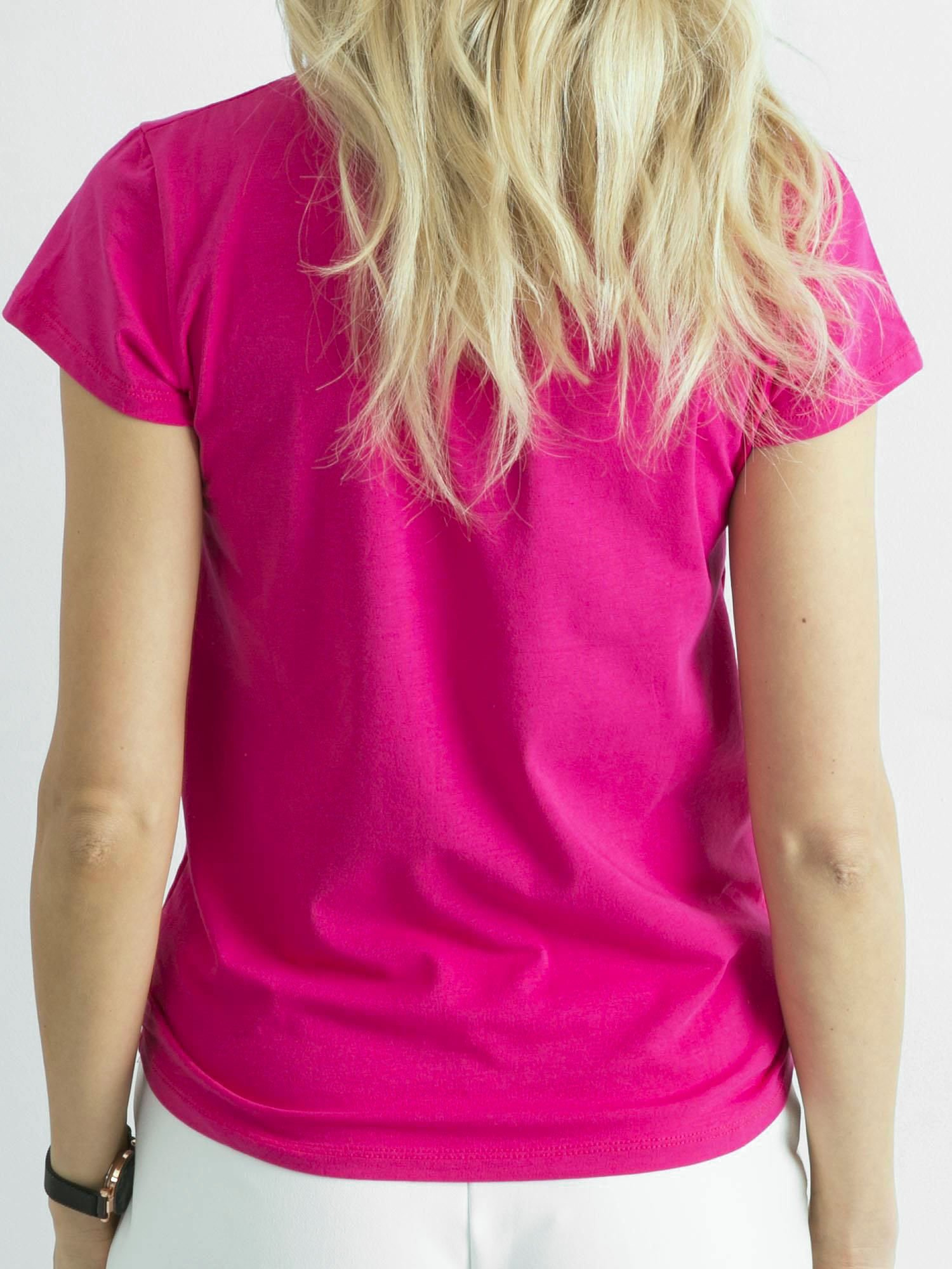 T-shirt Fuksjowy
