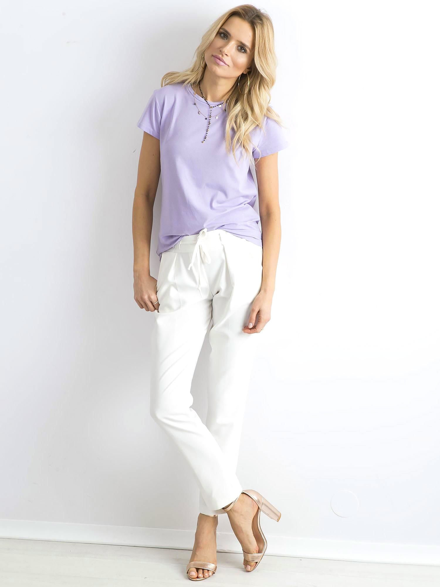 T-shirt Jasny fioletowy