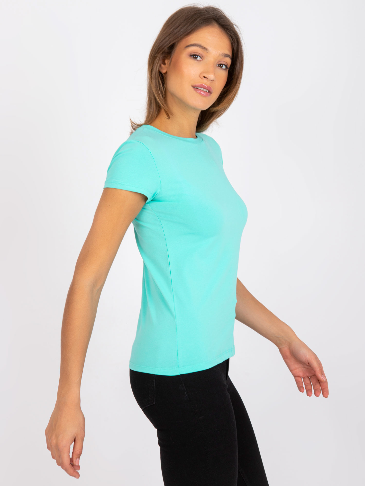 T-shirt Turkusowy
