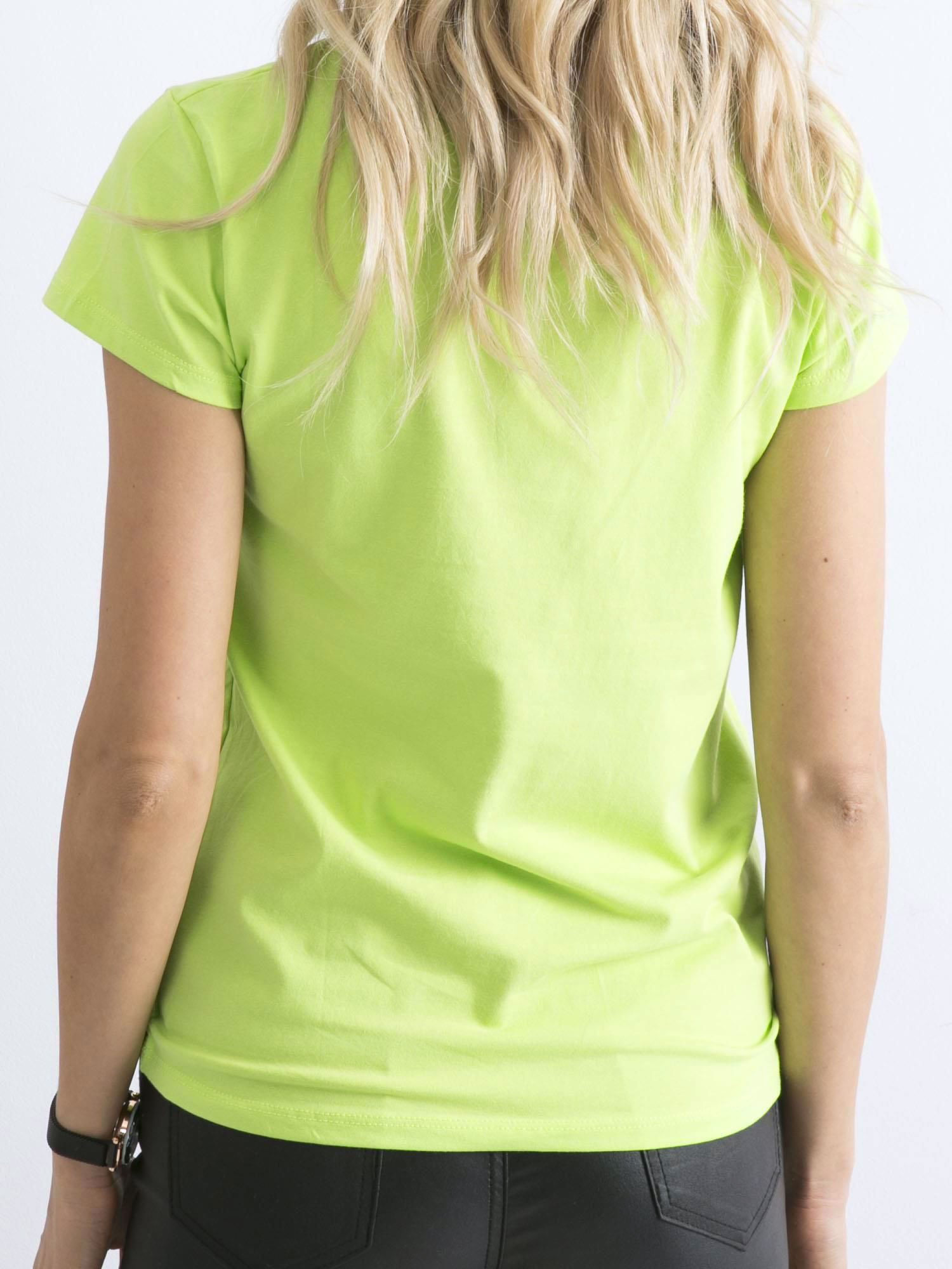 T-shirt Fluo zielony