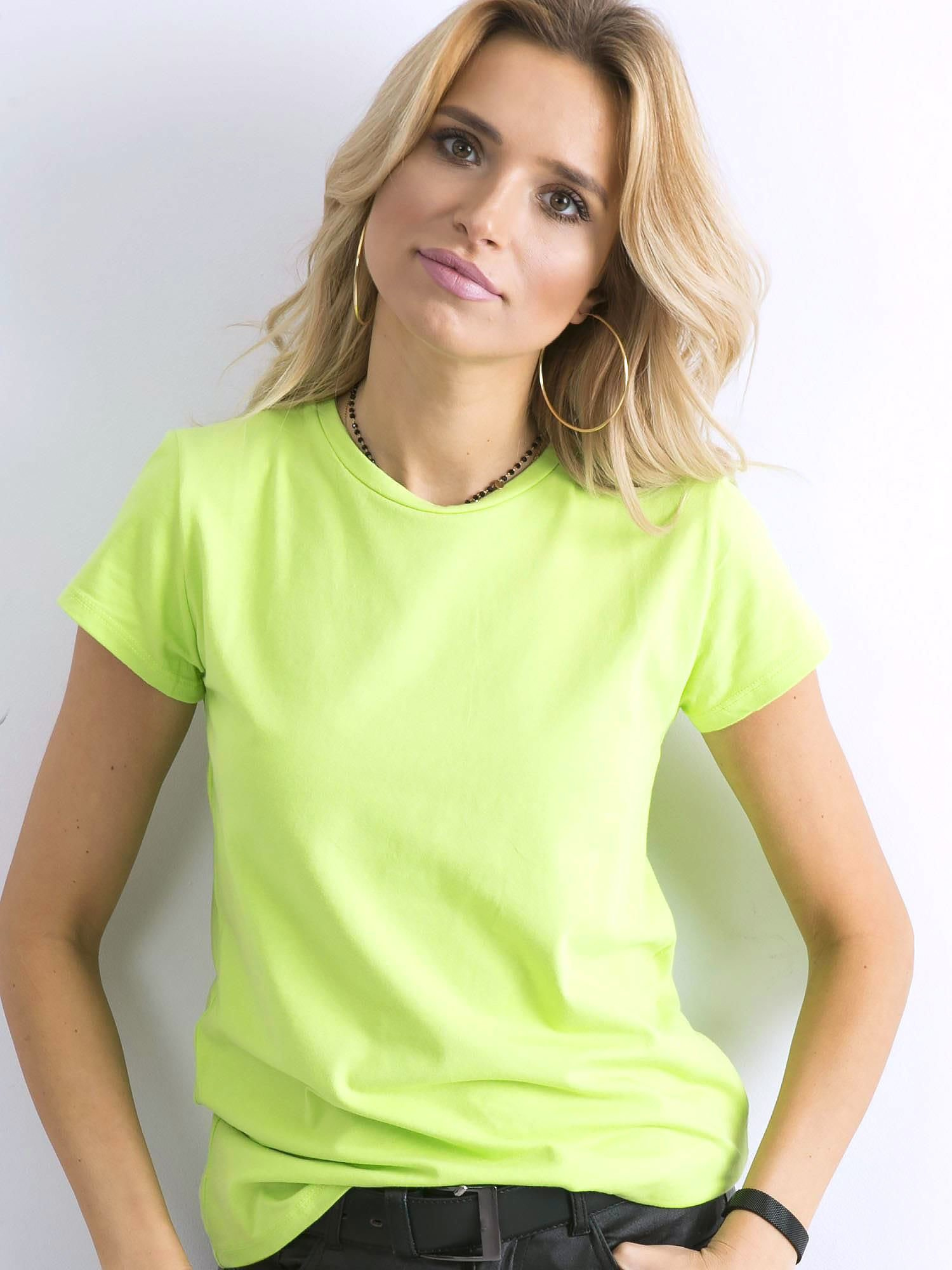 T-shirt Fluo zielony