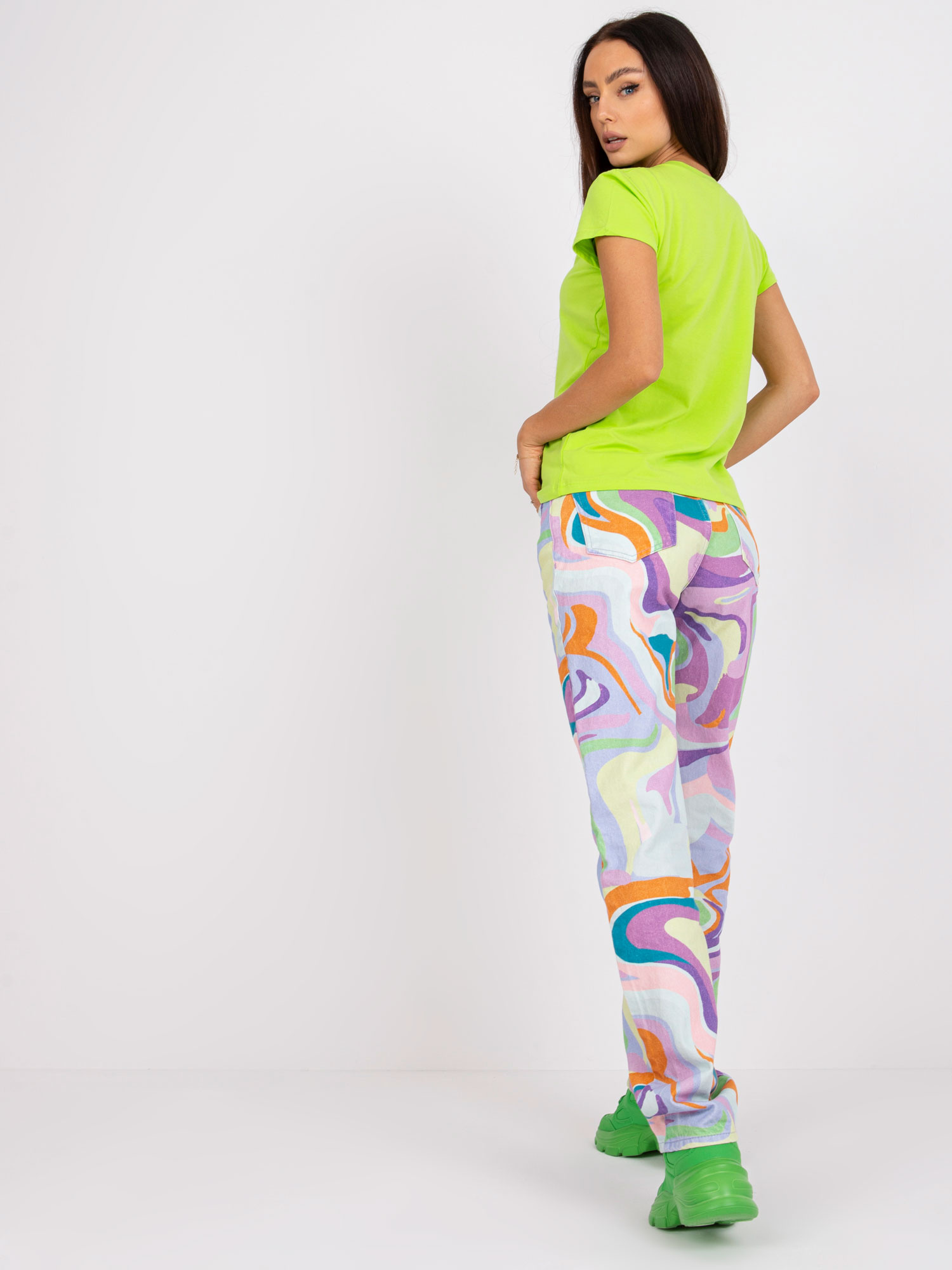 T-shirt Fluo zielony