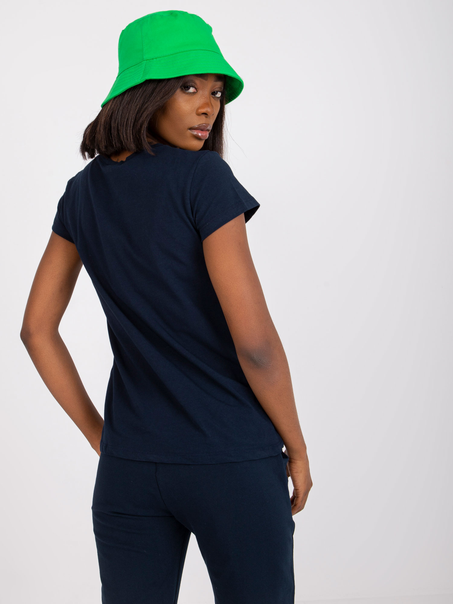 T-shirt Granatowy