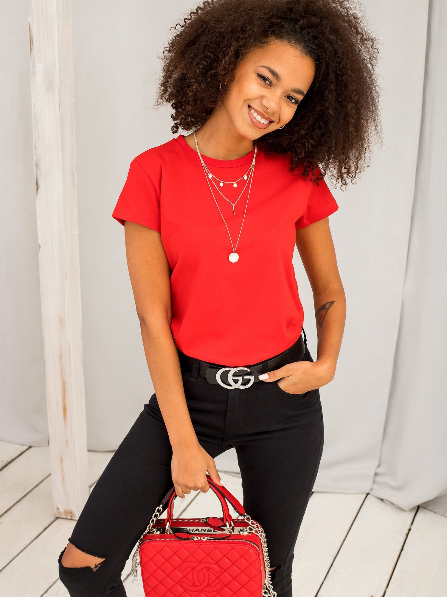 T-shirt Czerwony