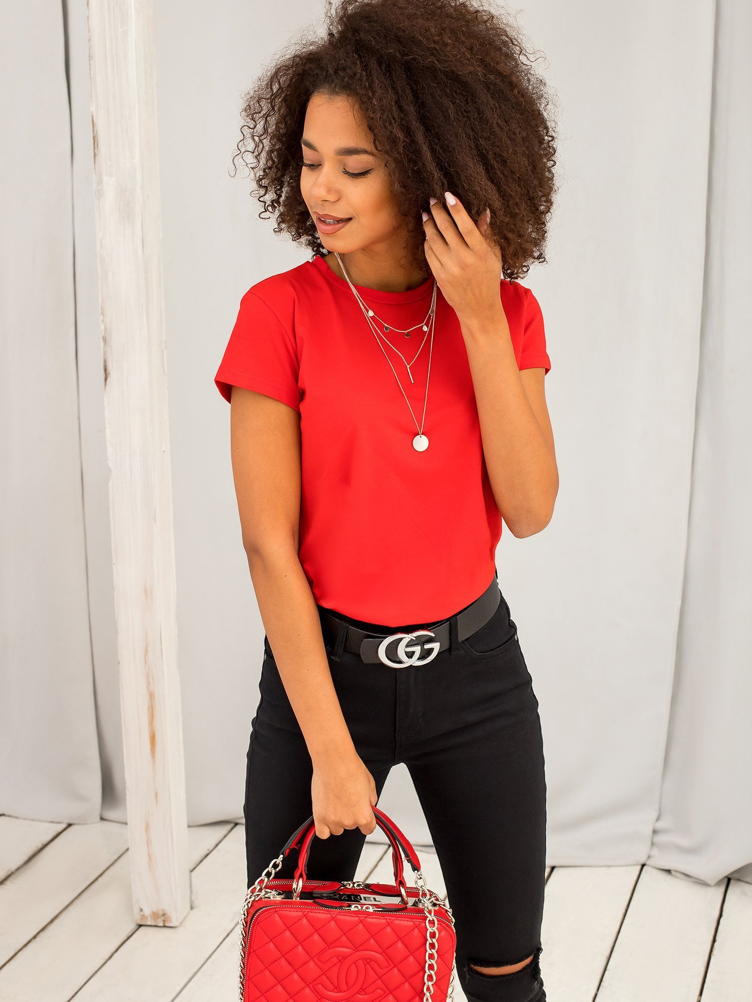 T-shirt Czerwony