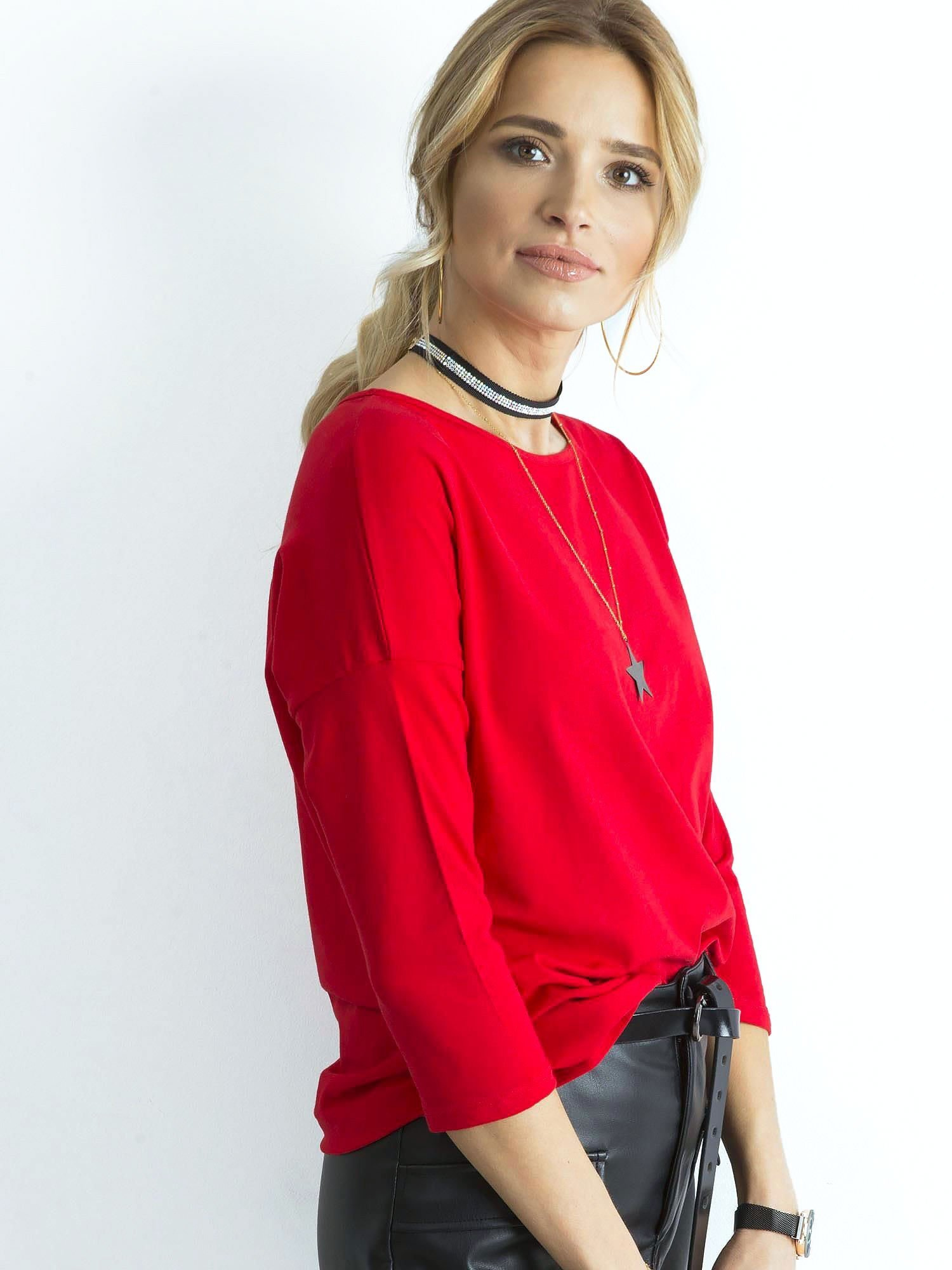 Bluzka Czerwony