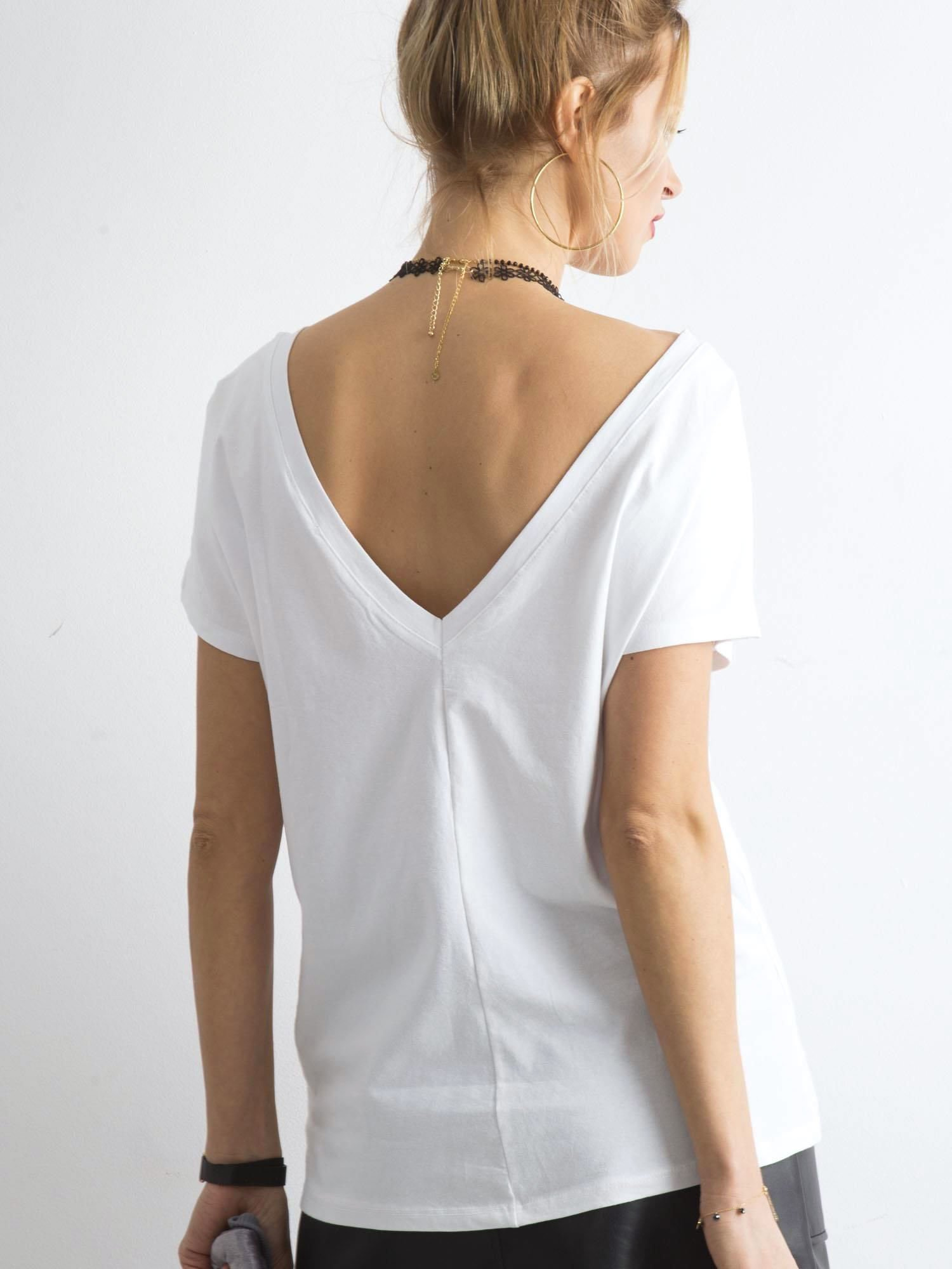 T-shirt Biały