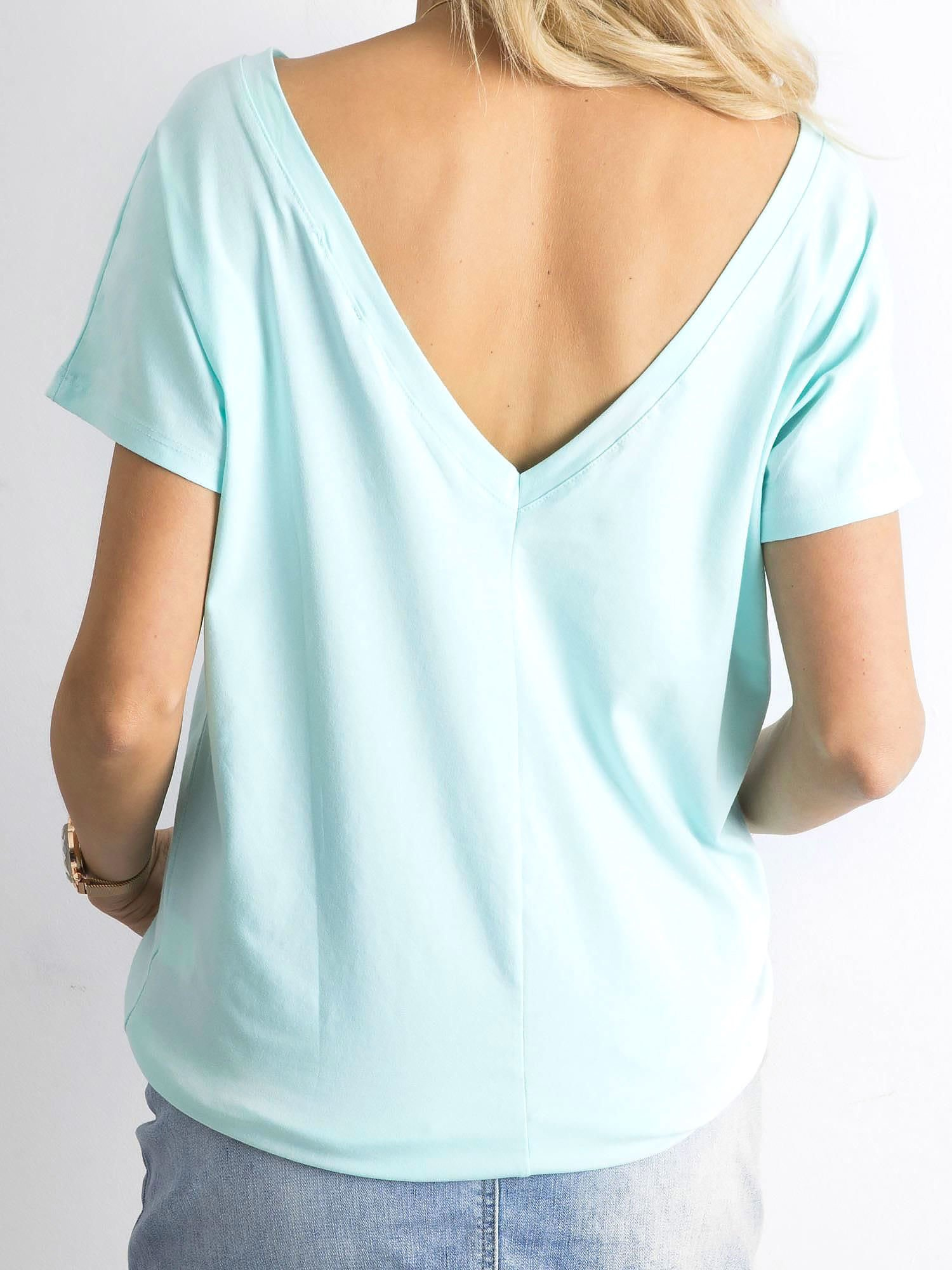 T-shirt Mietowy
