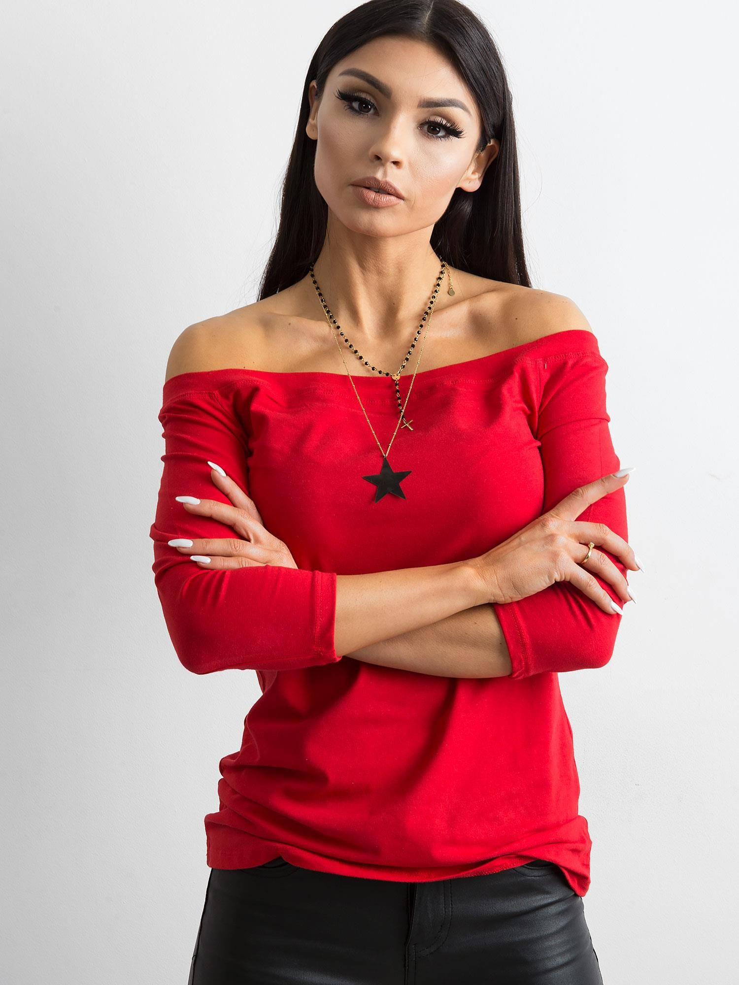 Bluzka Czerwony
