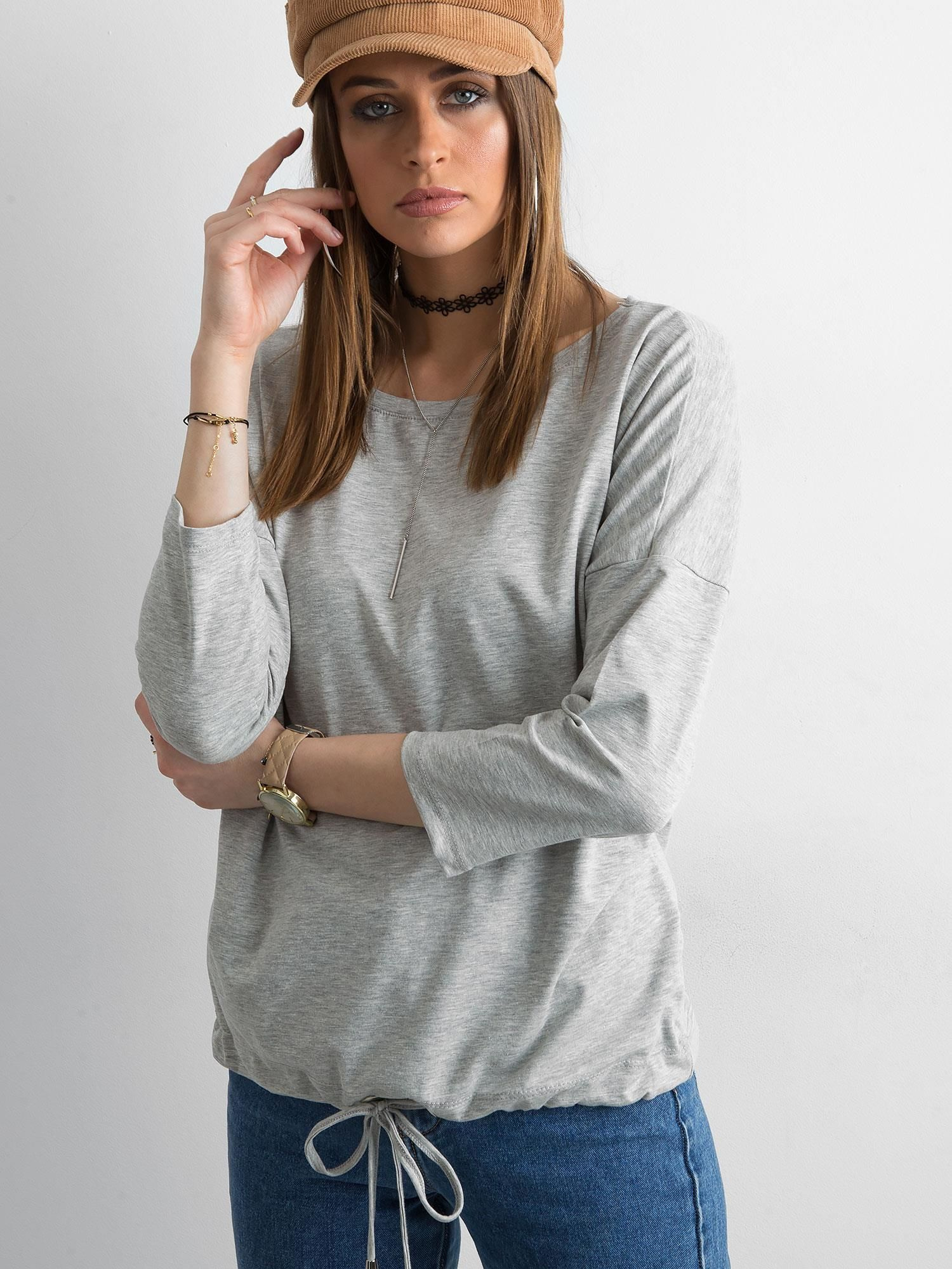 Bluzka Szary