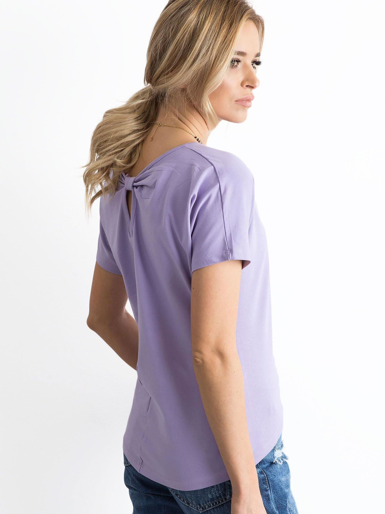 T-shirt Jasny fioletowy