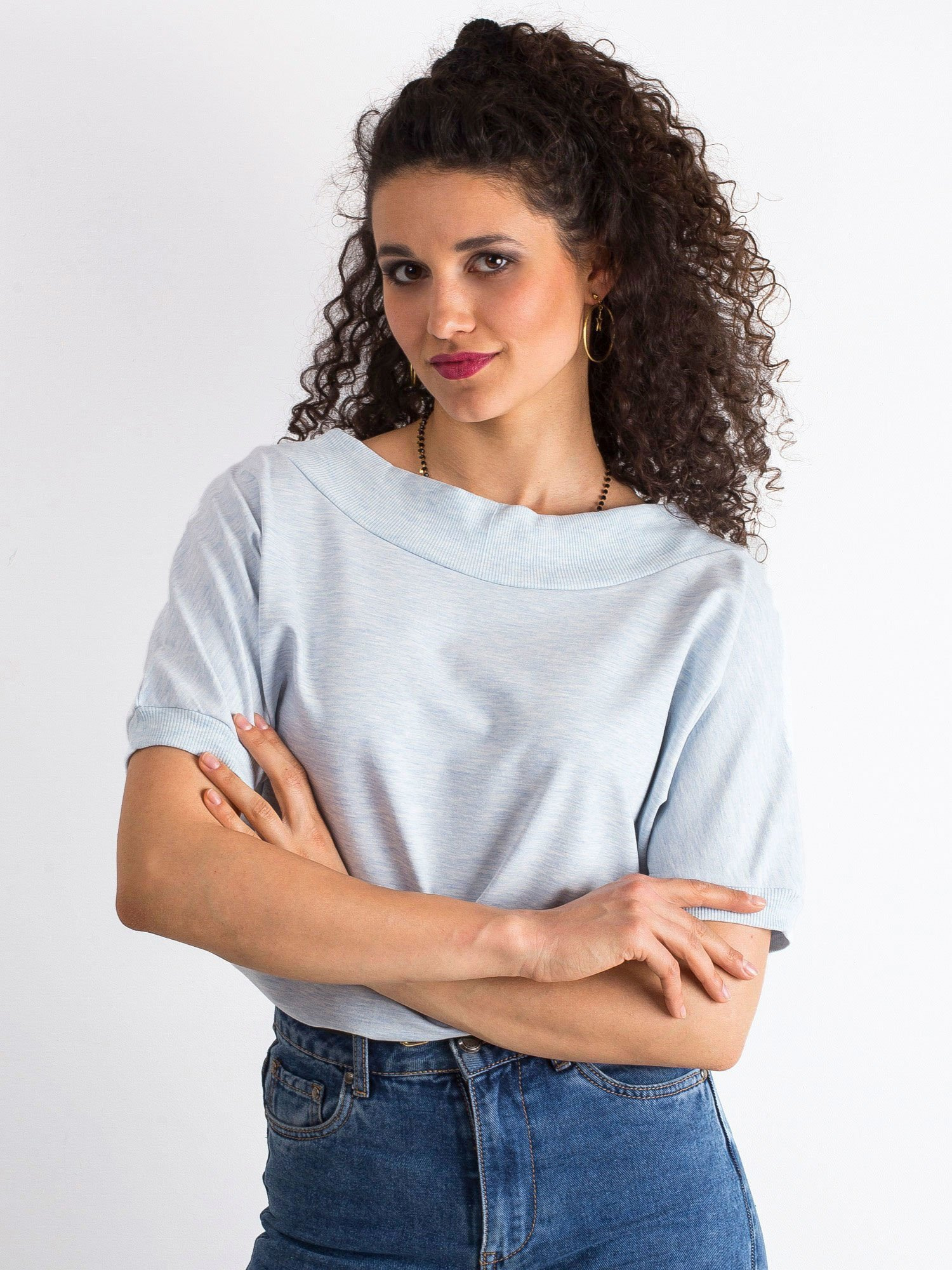 Bluzka Jasny niebieski