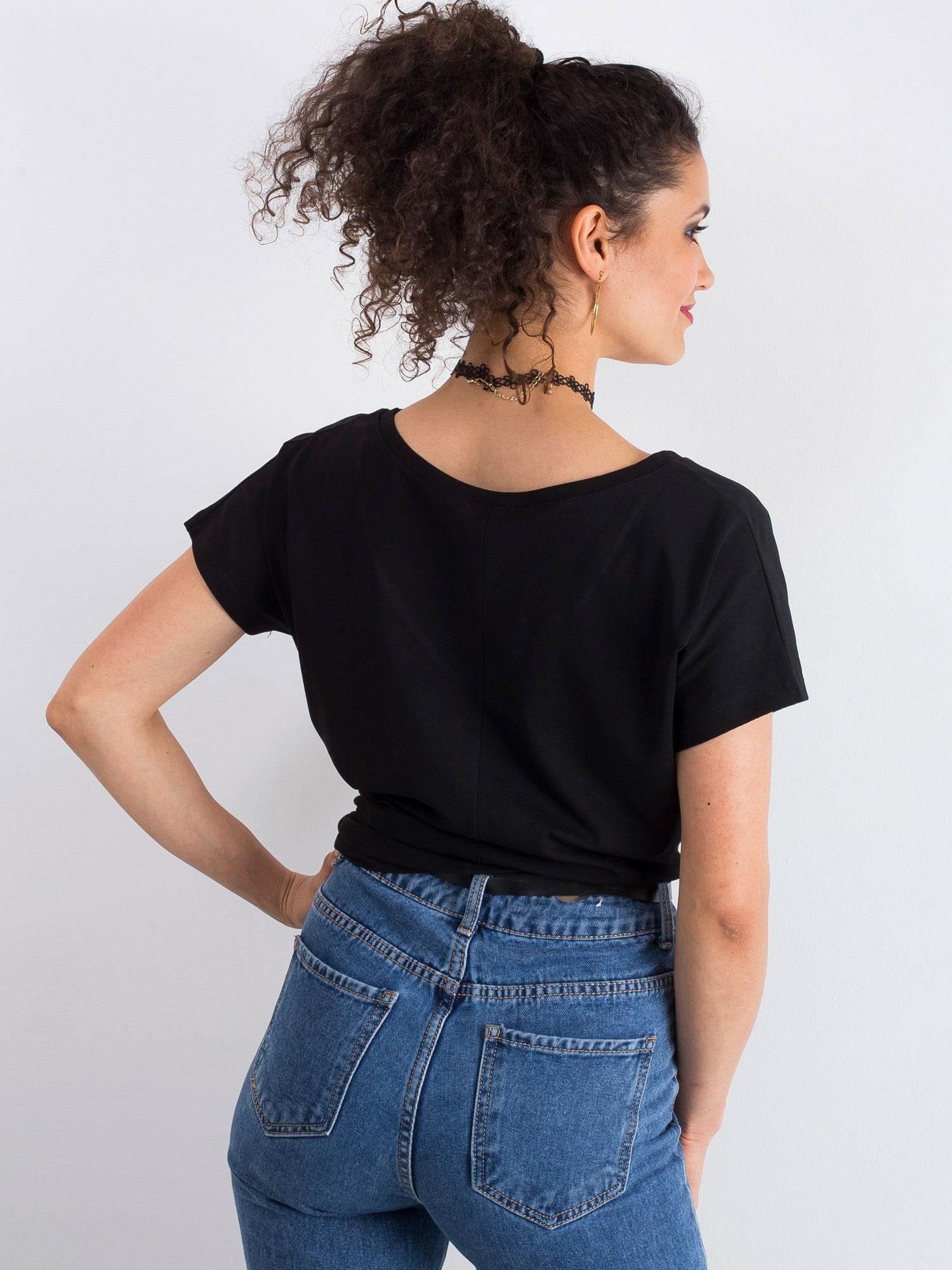 T-shirt Czarny