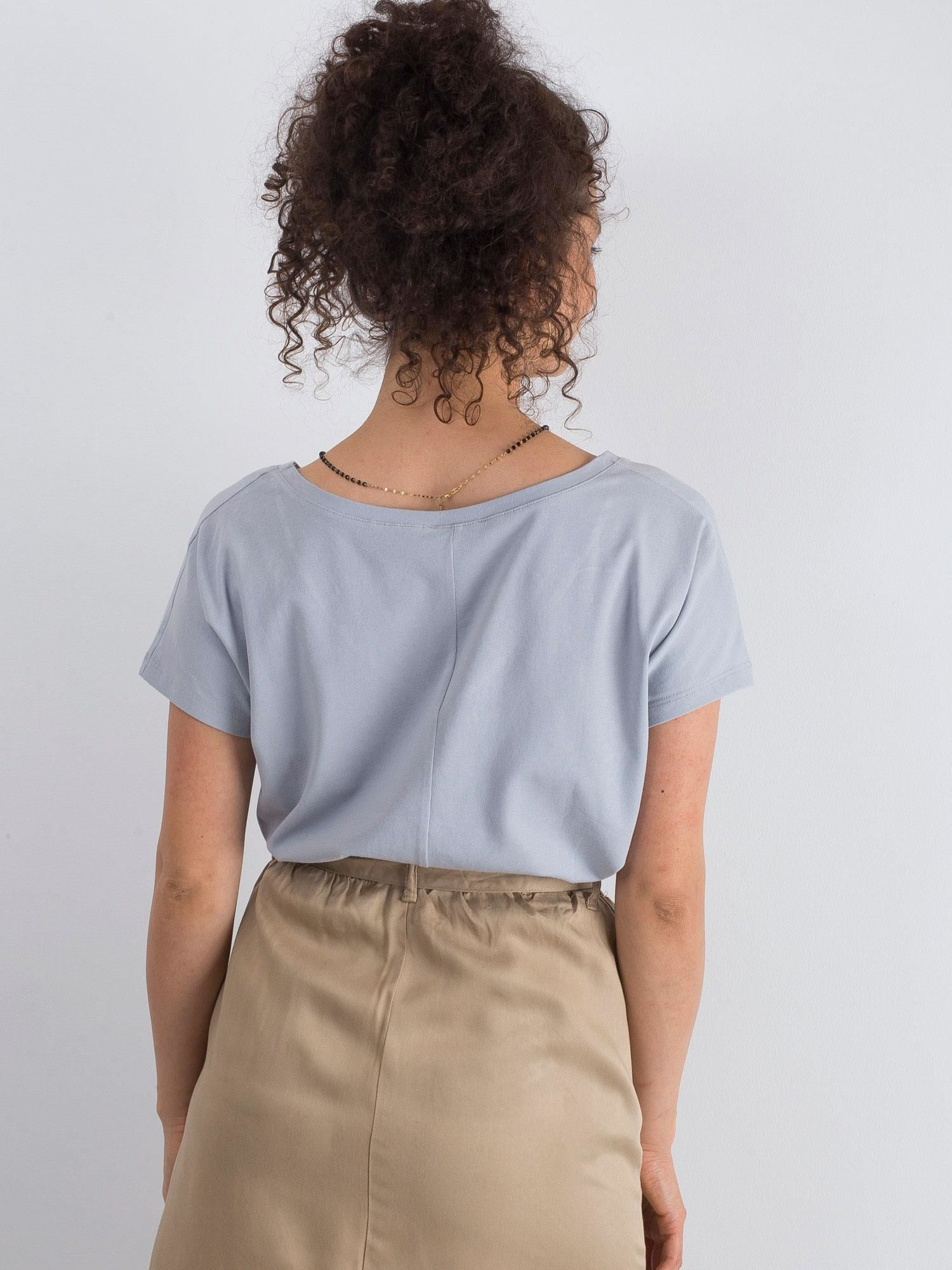 T-shirt Jasny szary