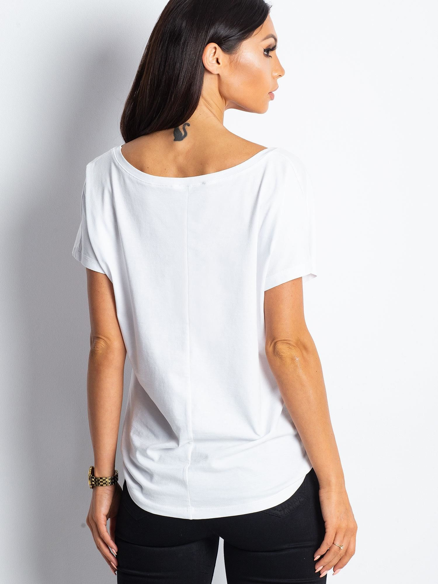T-shirt Biały