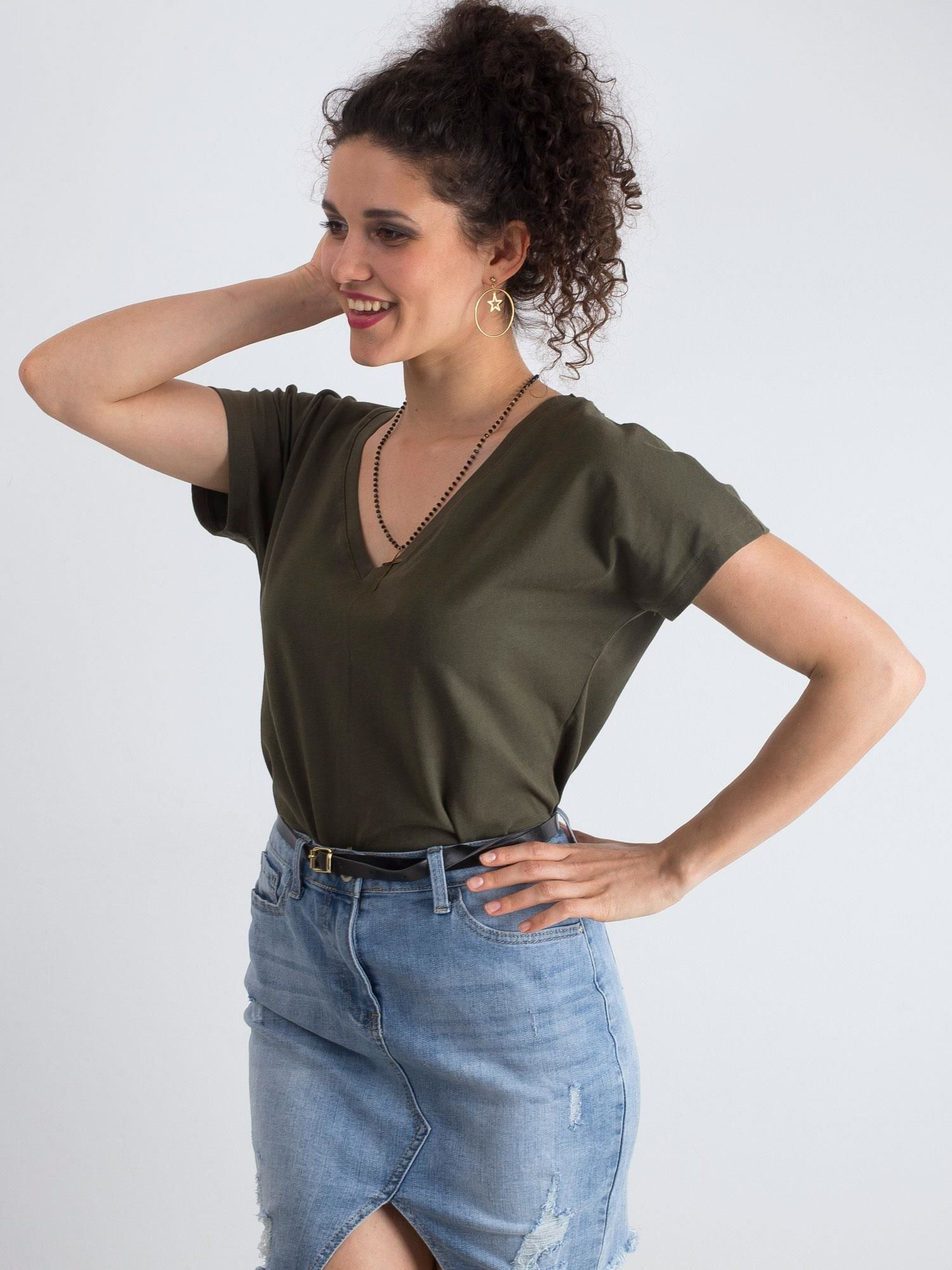 T-shirt Khaki