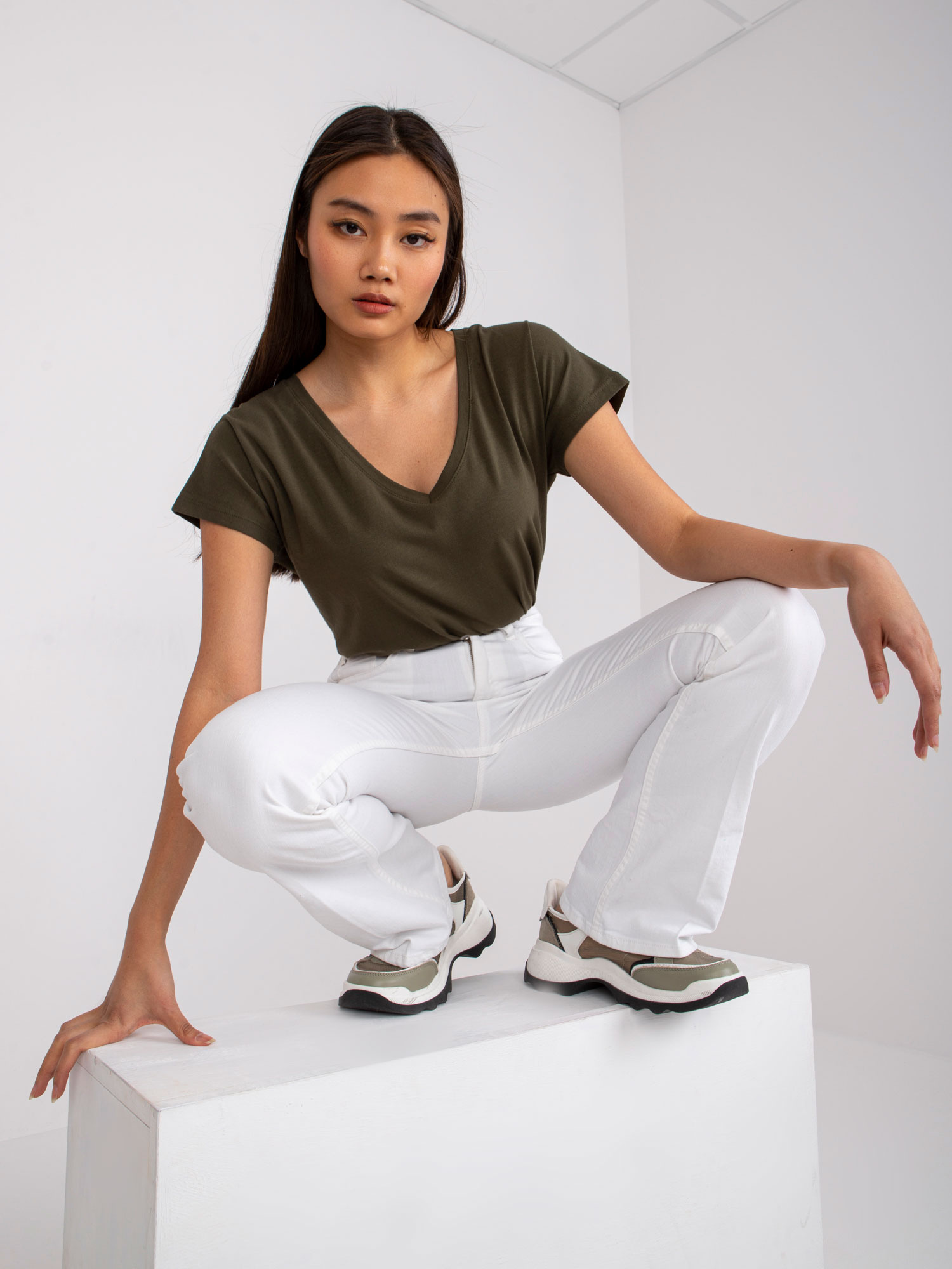 T-shirt Khaki