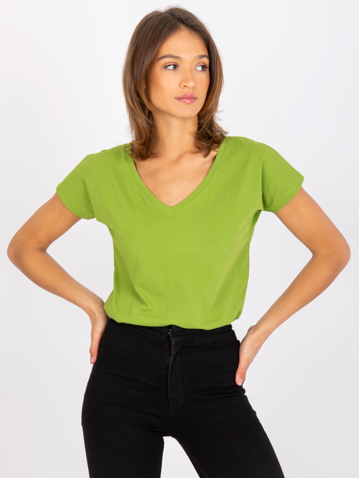 T-shirt Jasny zielony