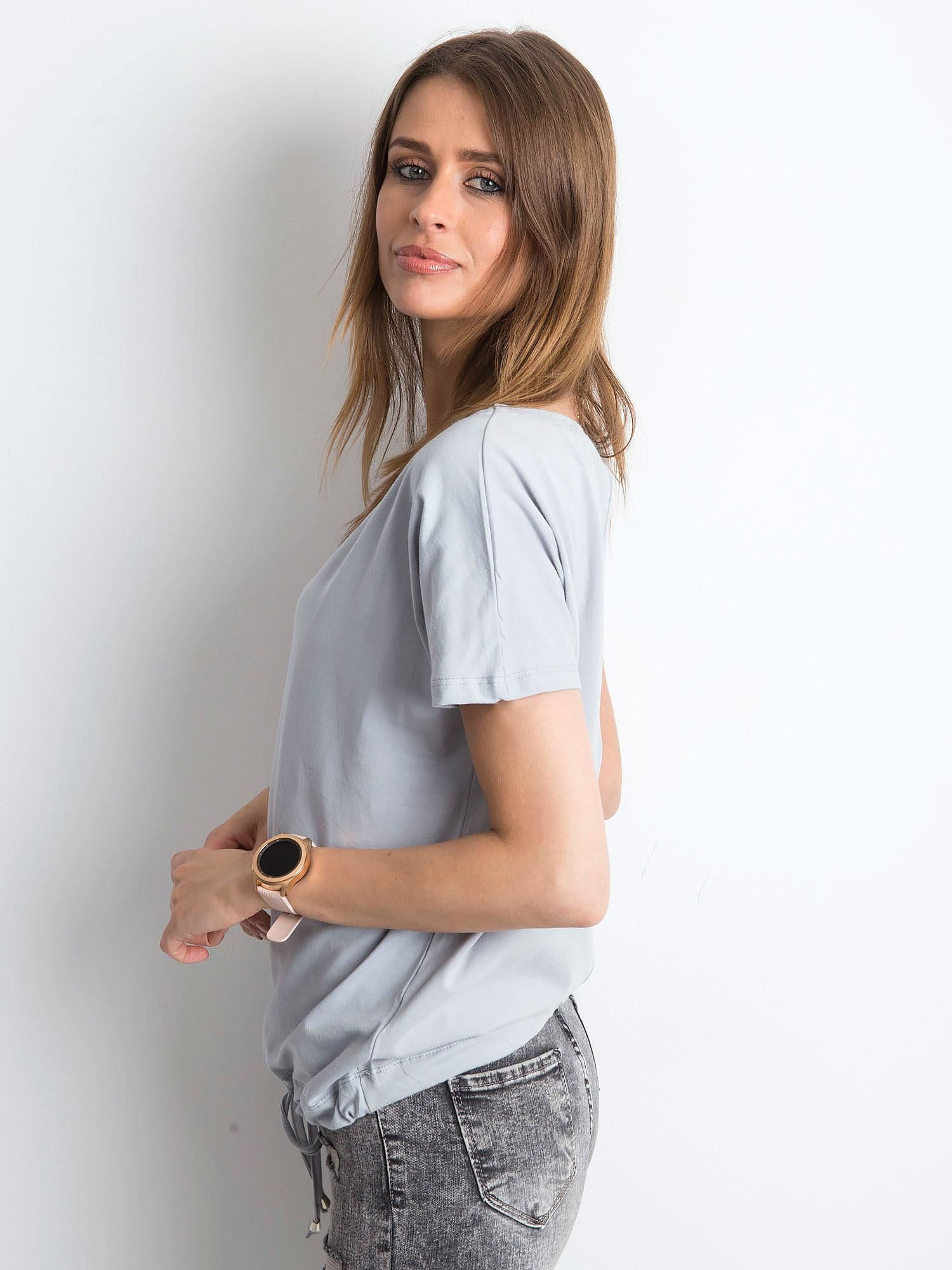 T-shirt Jasny szary