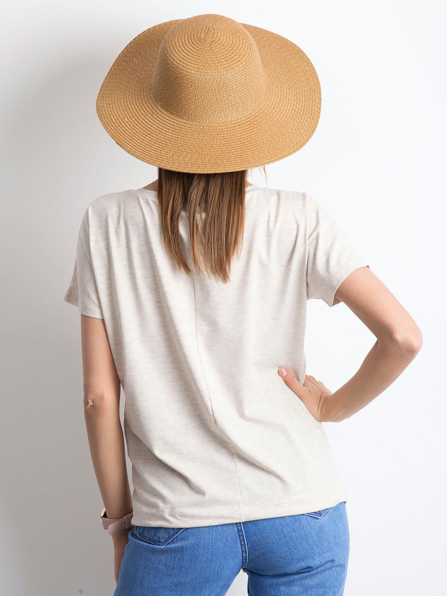 T-shirt Jasny beżowy
