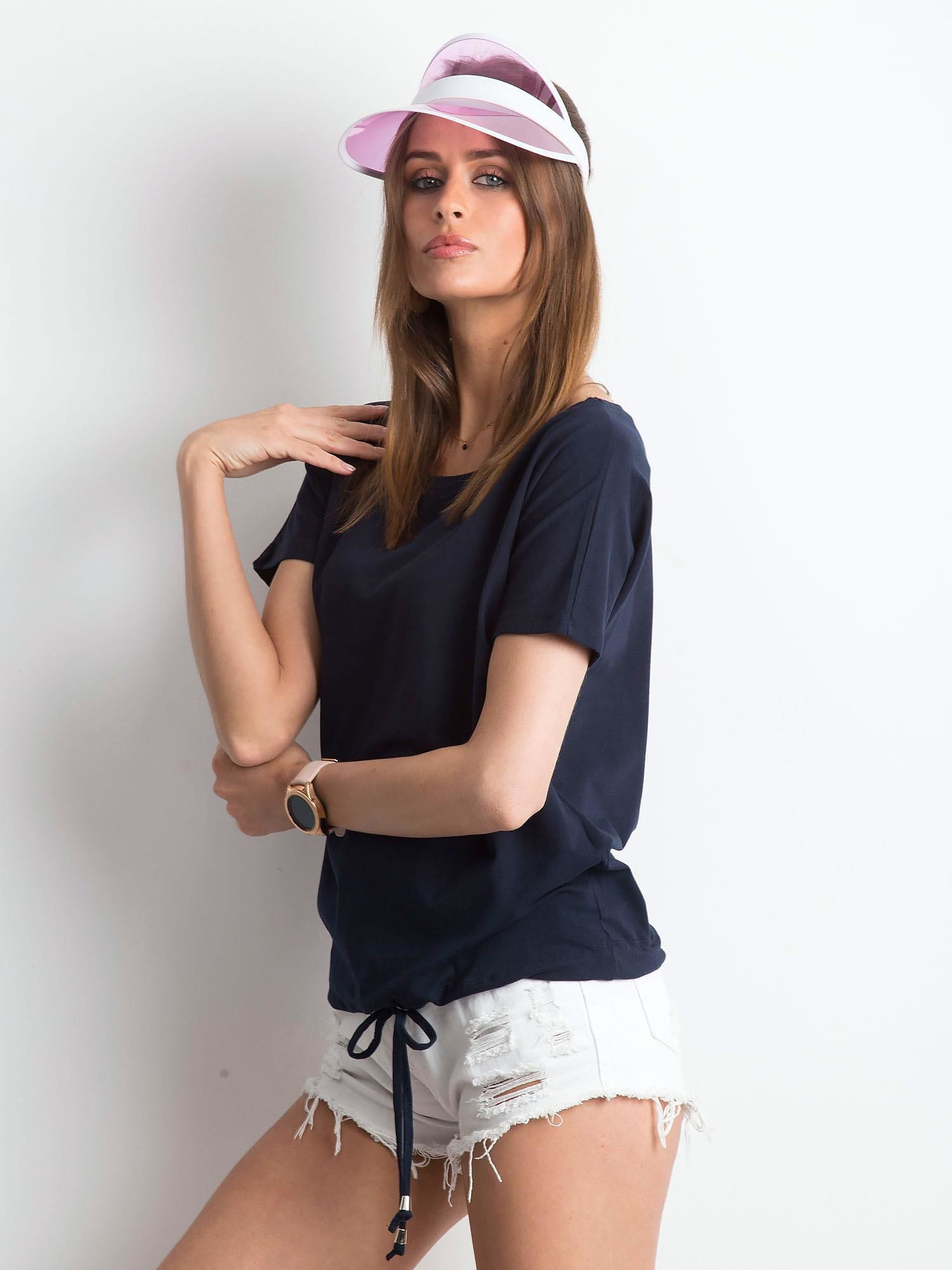 T-shirt Granatowy