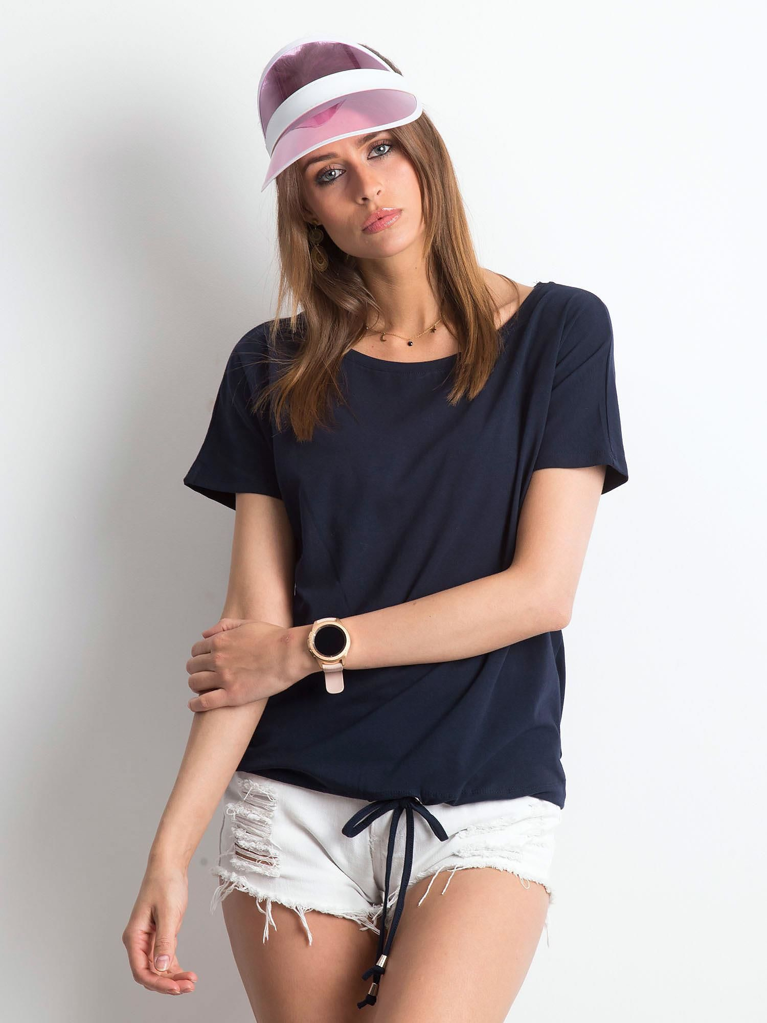 T-shirt Granatowy