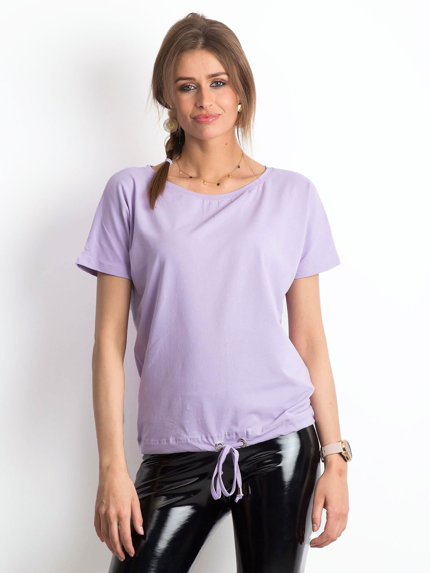 T-shirt Jasny fioletowy