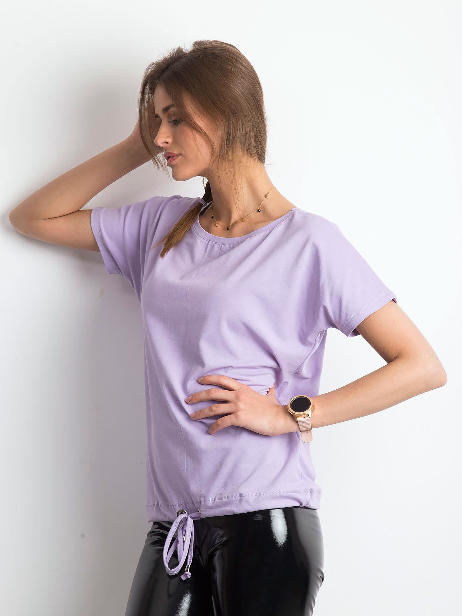 T-shirt Jasny fioletowy