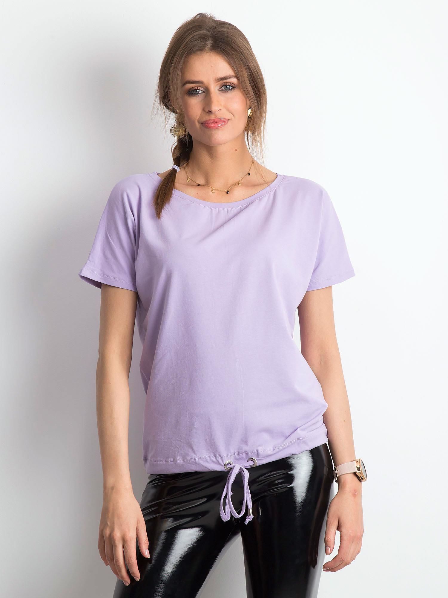 T-shirt Jasny fioletowy