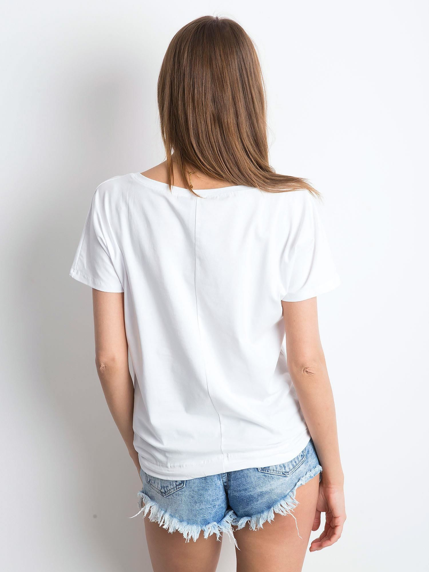 T-shirt Biały