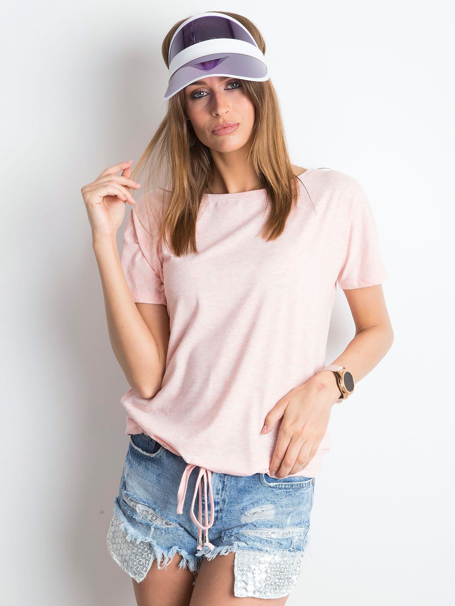 T-shirt Jasny różowy