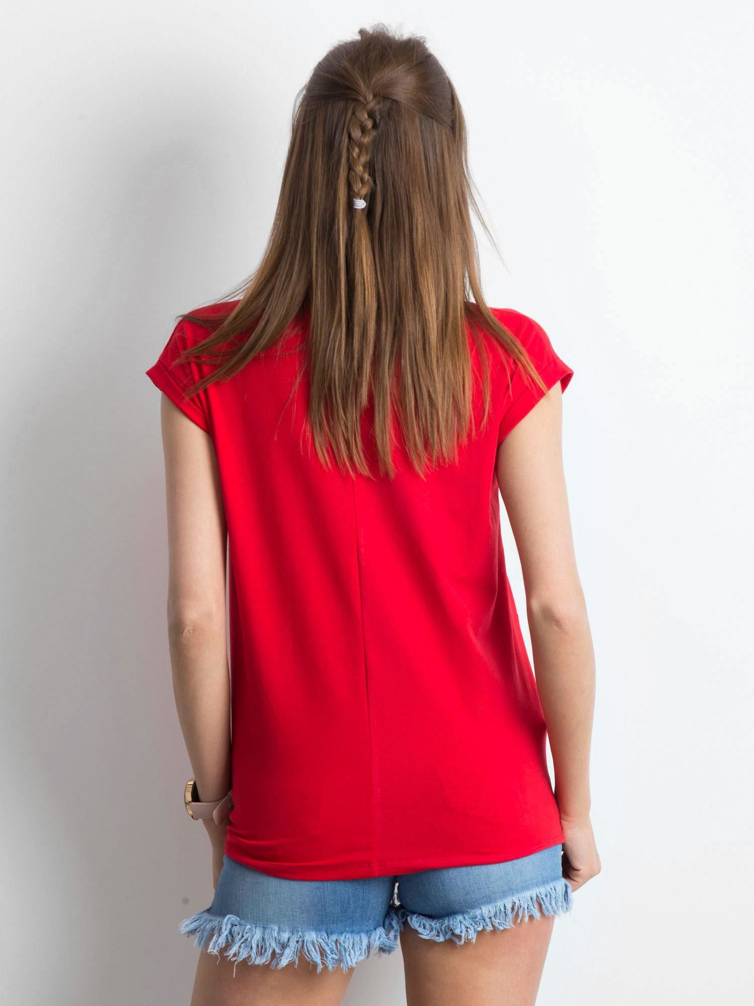 T-shirt Czerwony