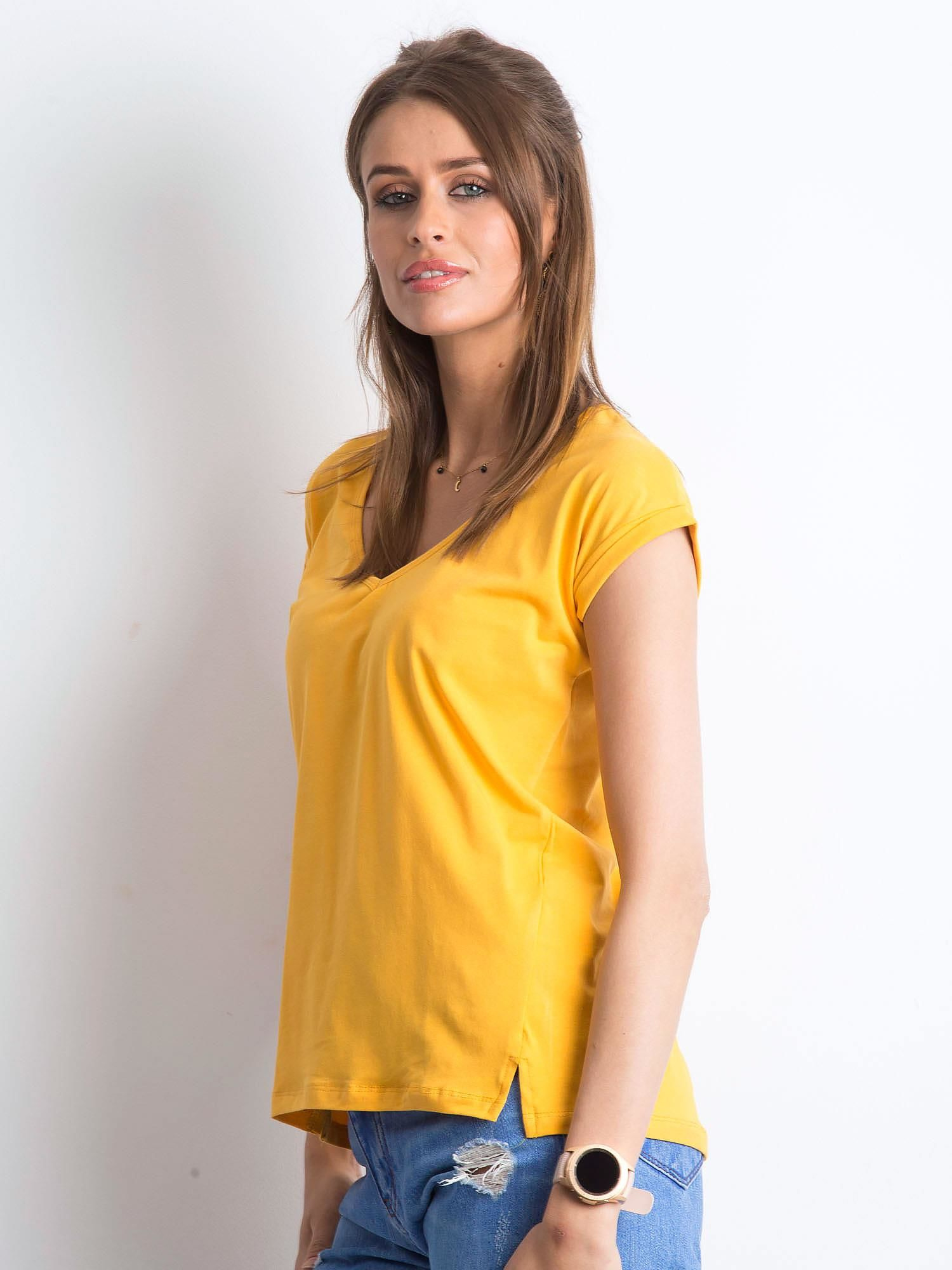 T-shirt Jasny pomarańczowy