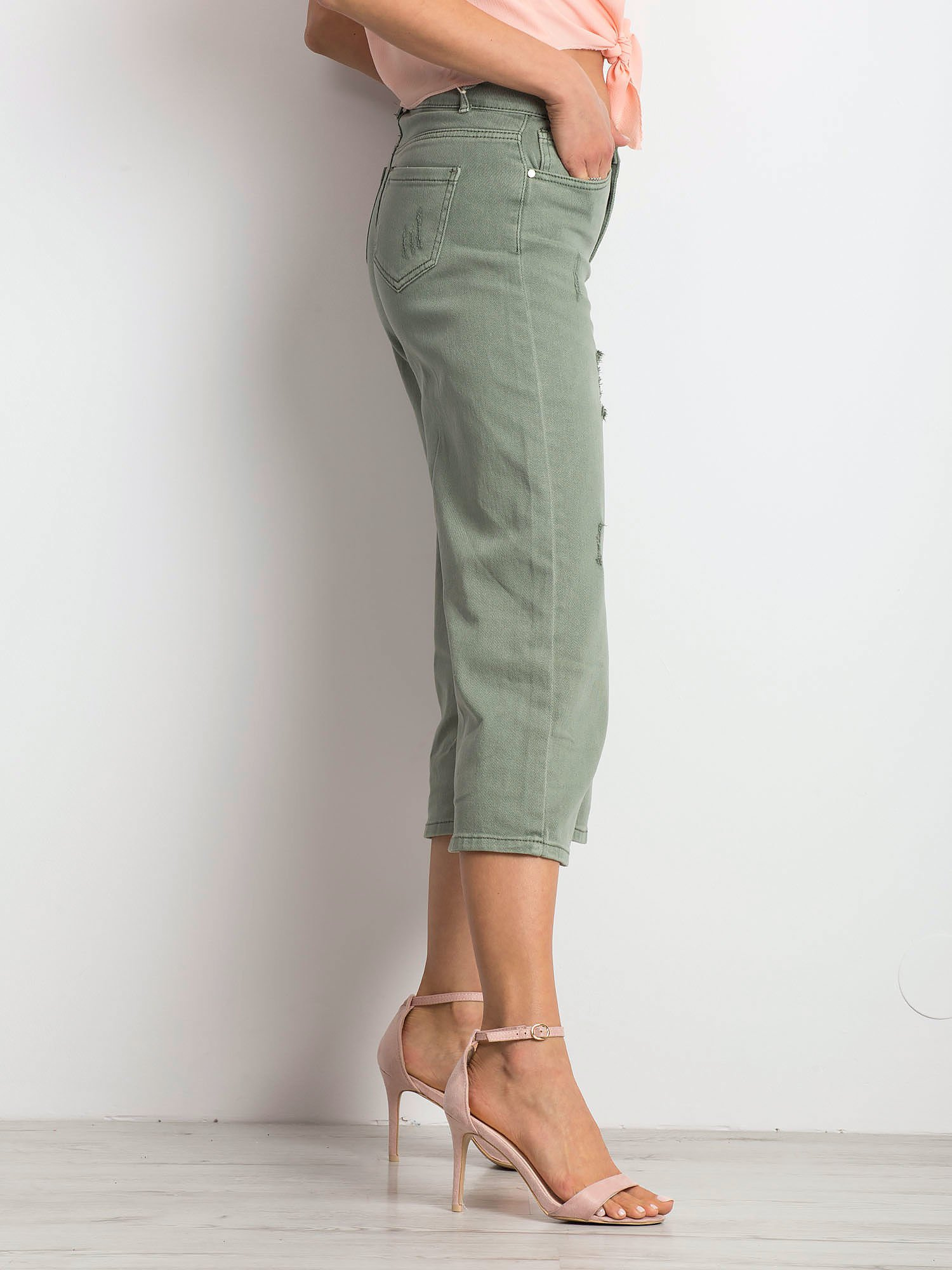 Spodnie jeans Khaki