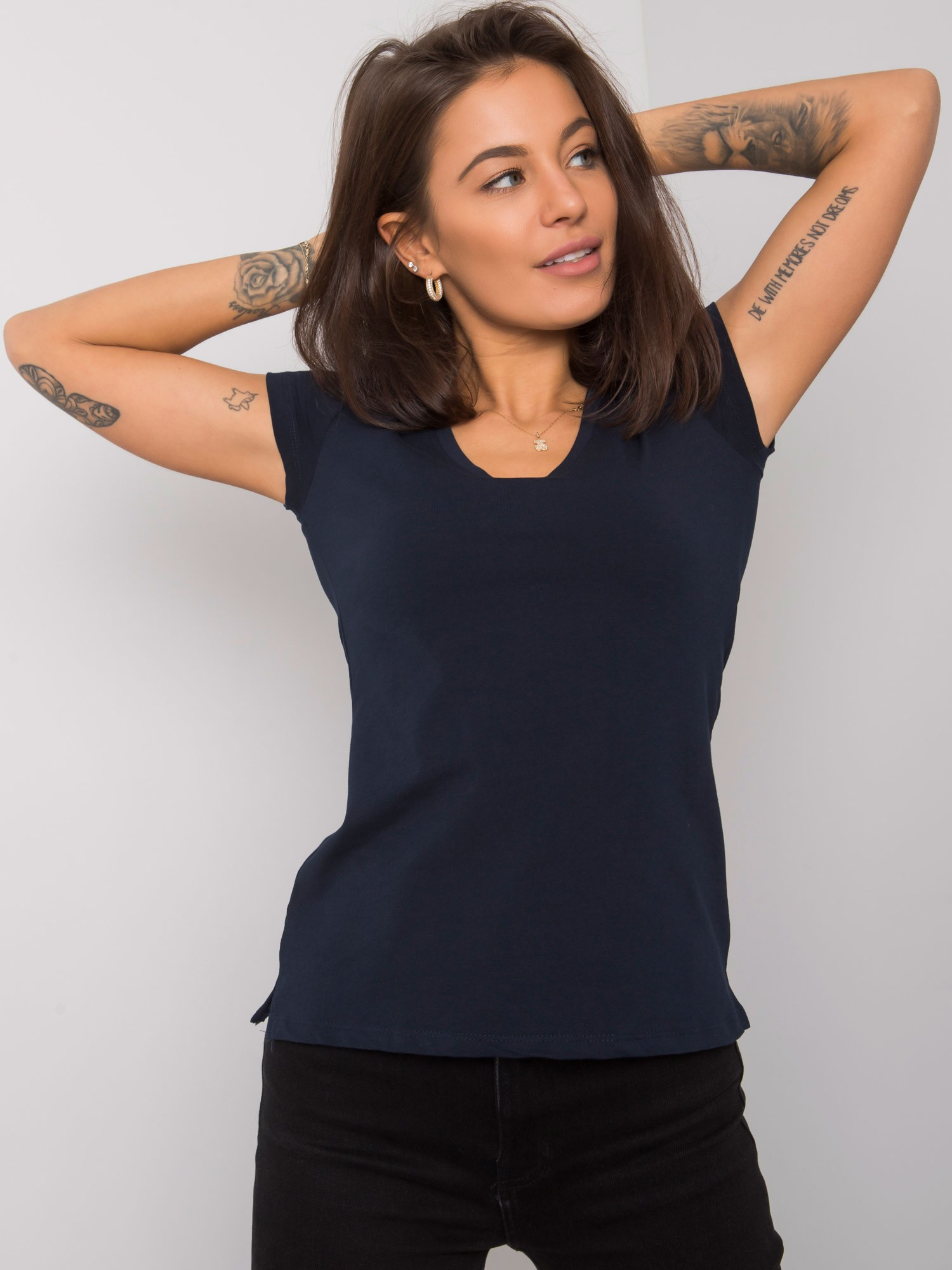 T-shirt Granatowy
