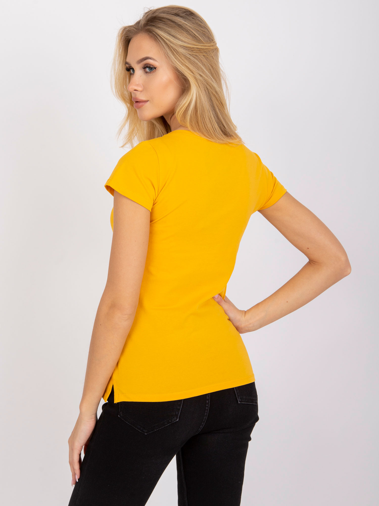 T-shirt Jasny pomarańczowy