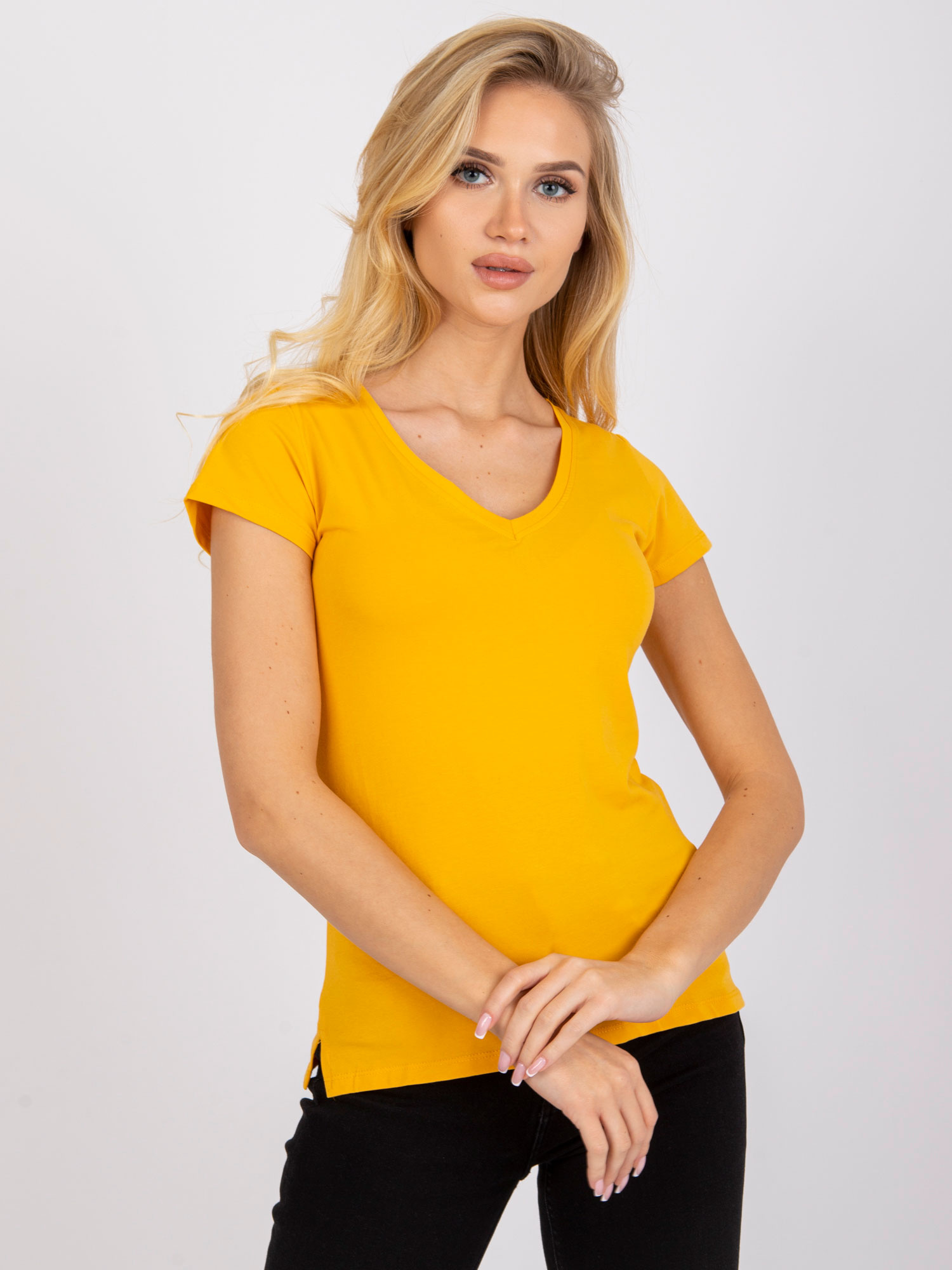 T-shirt Jasny pomarańczowy