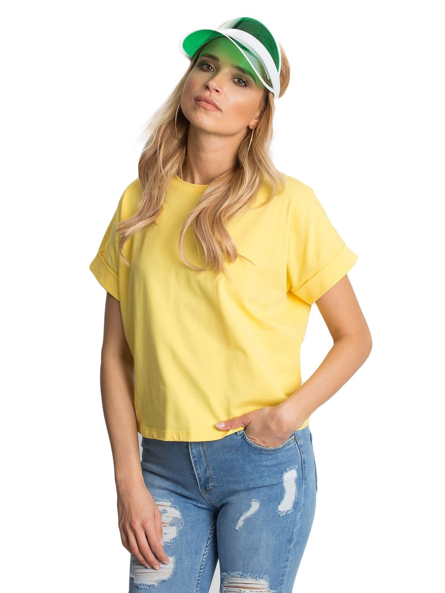 T-shirt żółty