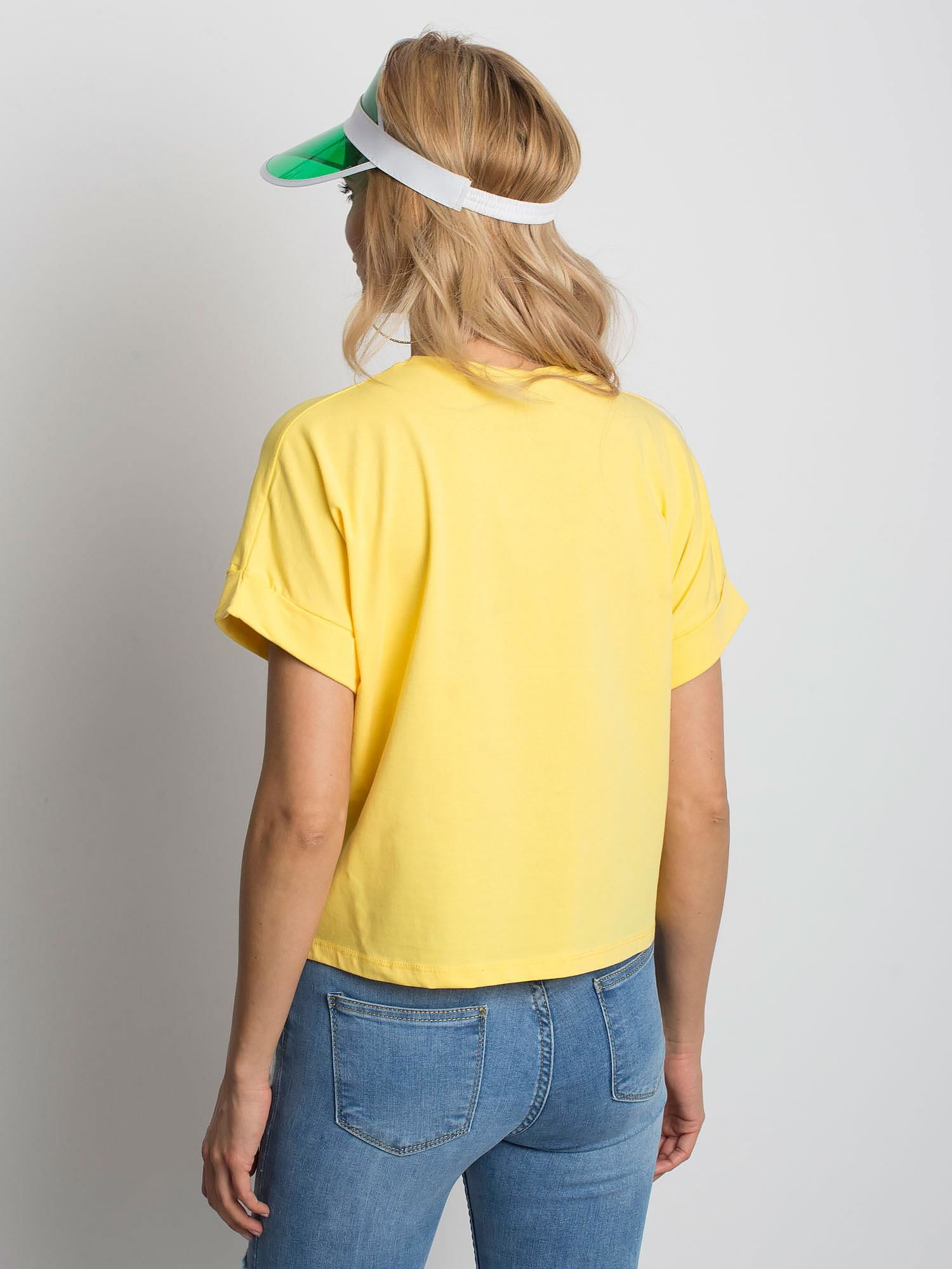 T-shirt żółty